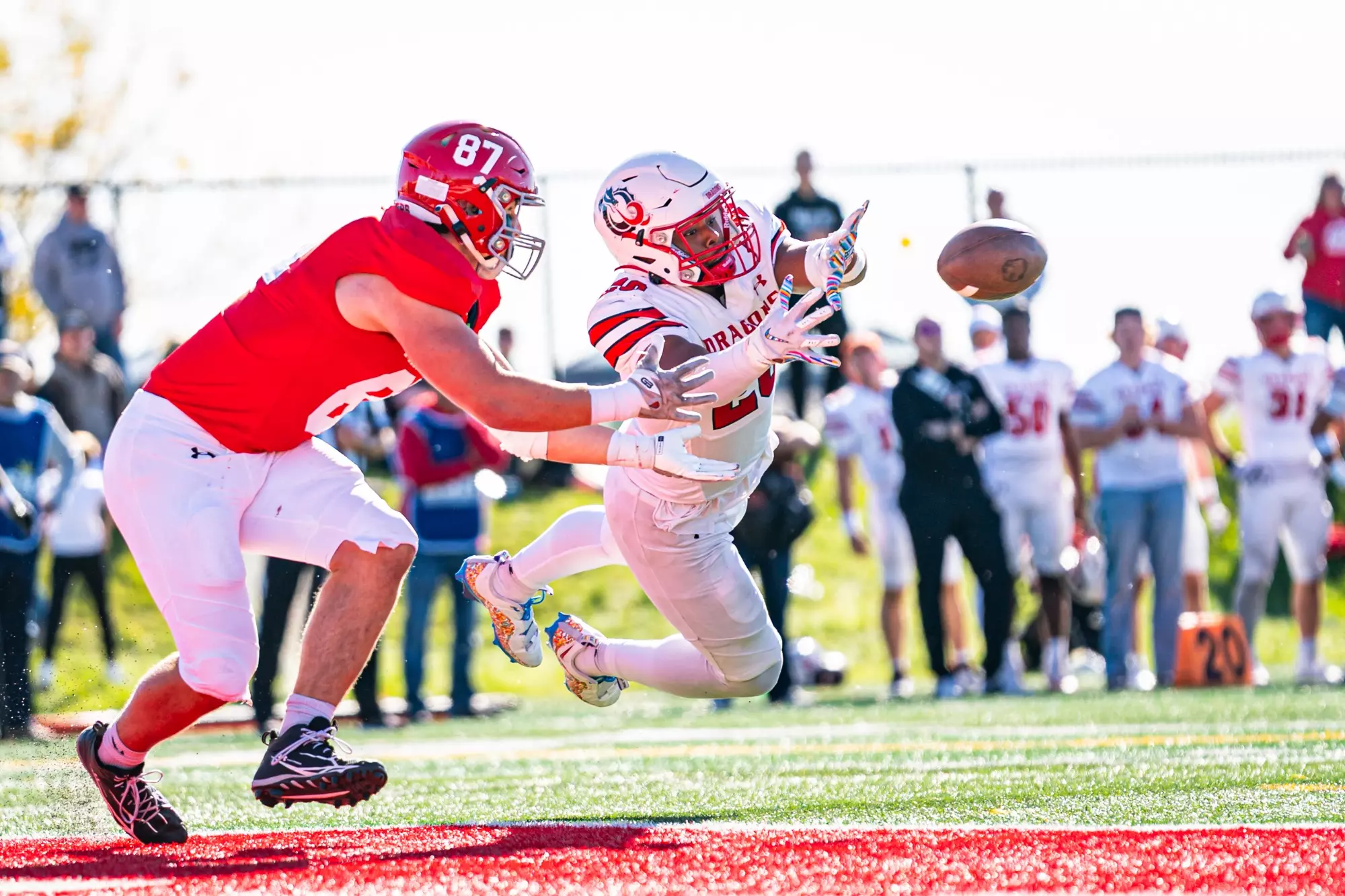 Minot State Football vs MSUM - Captured at Herb Parker Stadium on Oct 03, 2026 in Minot, North Dakota Photo by Sean Arbaut