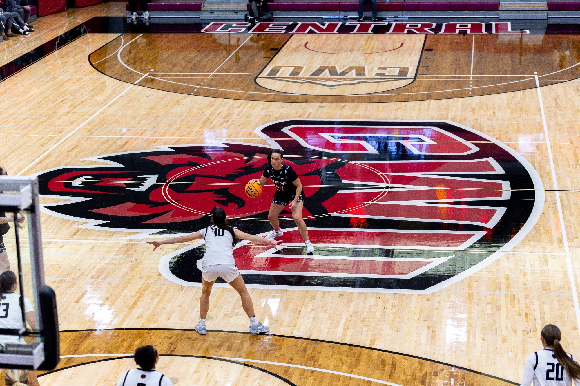 Ashton Safranski scored a game-high 24 points in MSUM's 2026-27 season-opening win over Central Washington. 