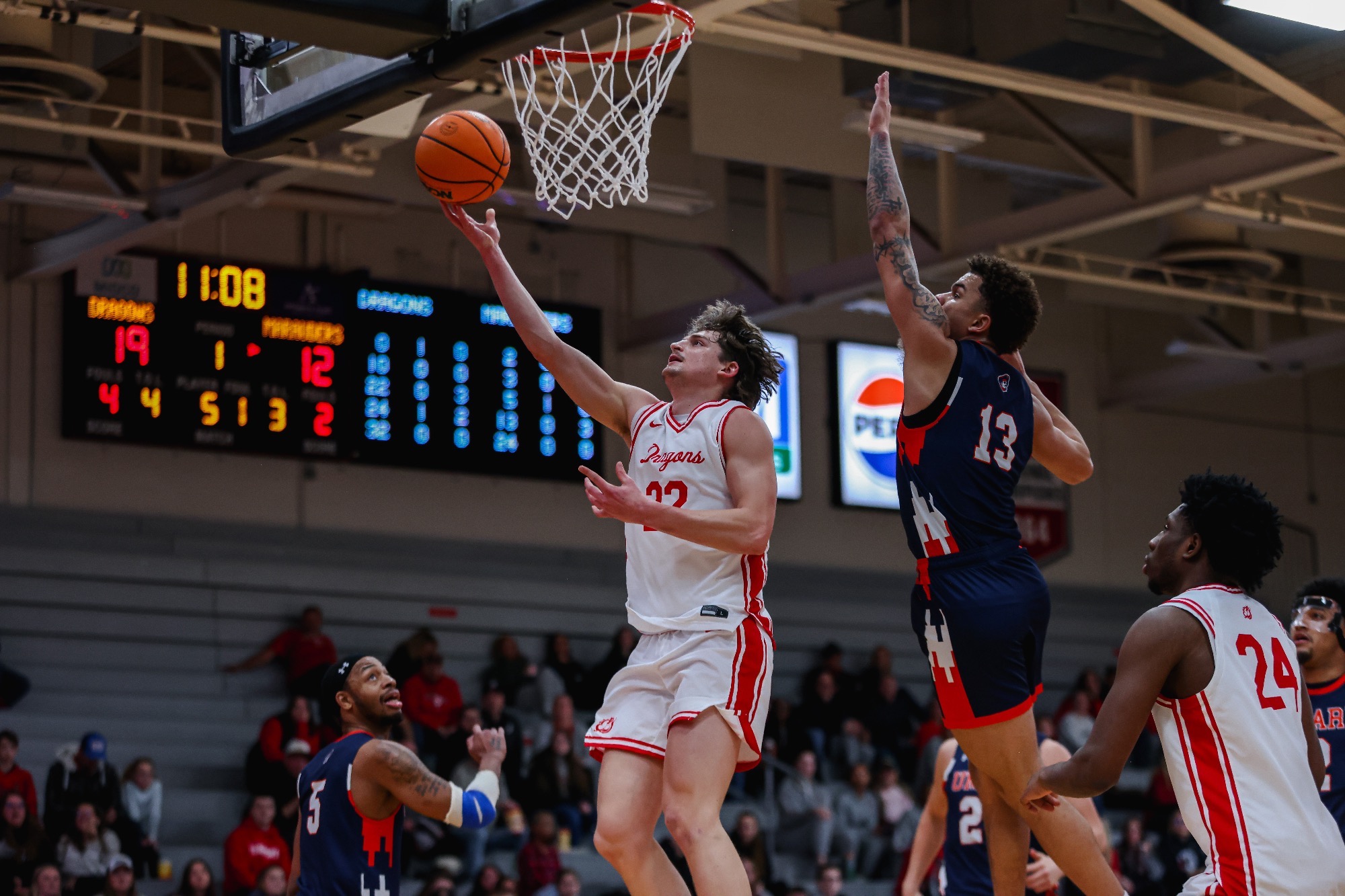 Tysen Gerads scored 13 points for MSUM in a victory over UMary on Thursday