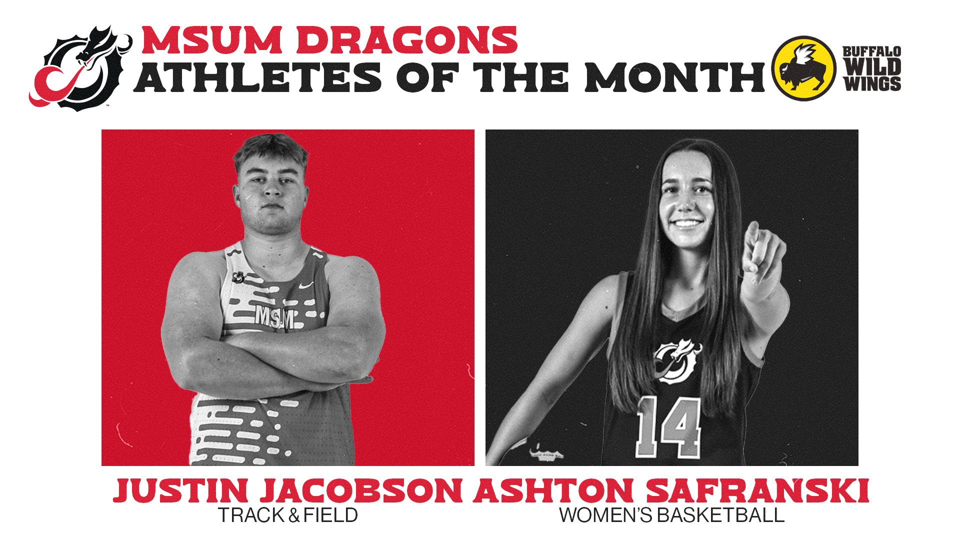 Student-Athlete of the Month January 2026