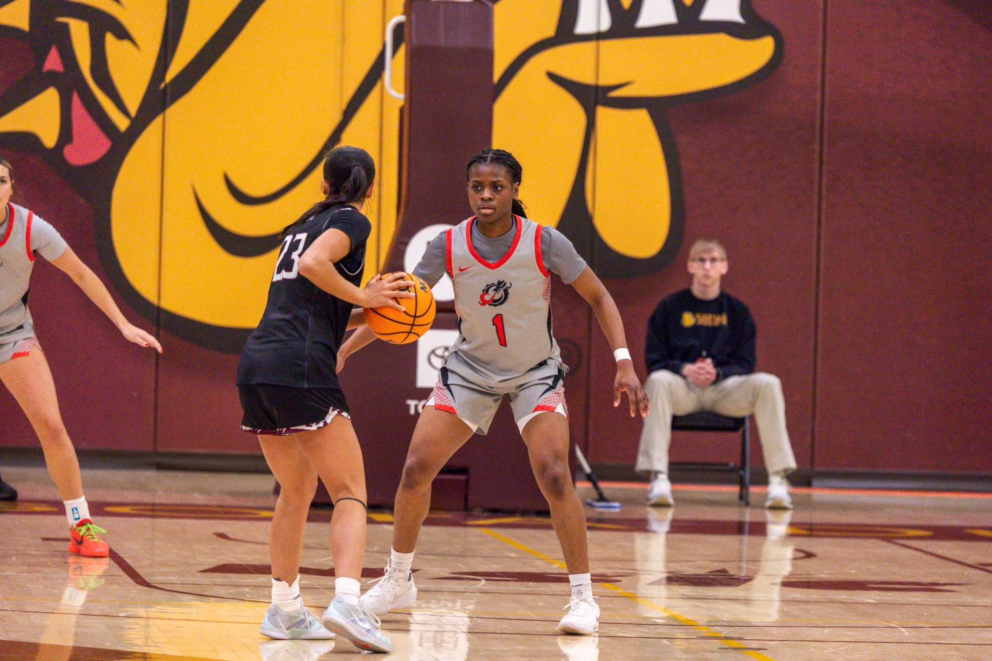 Grace Massaquoi scored 11 points against UMD on Saturday. 