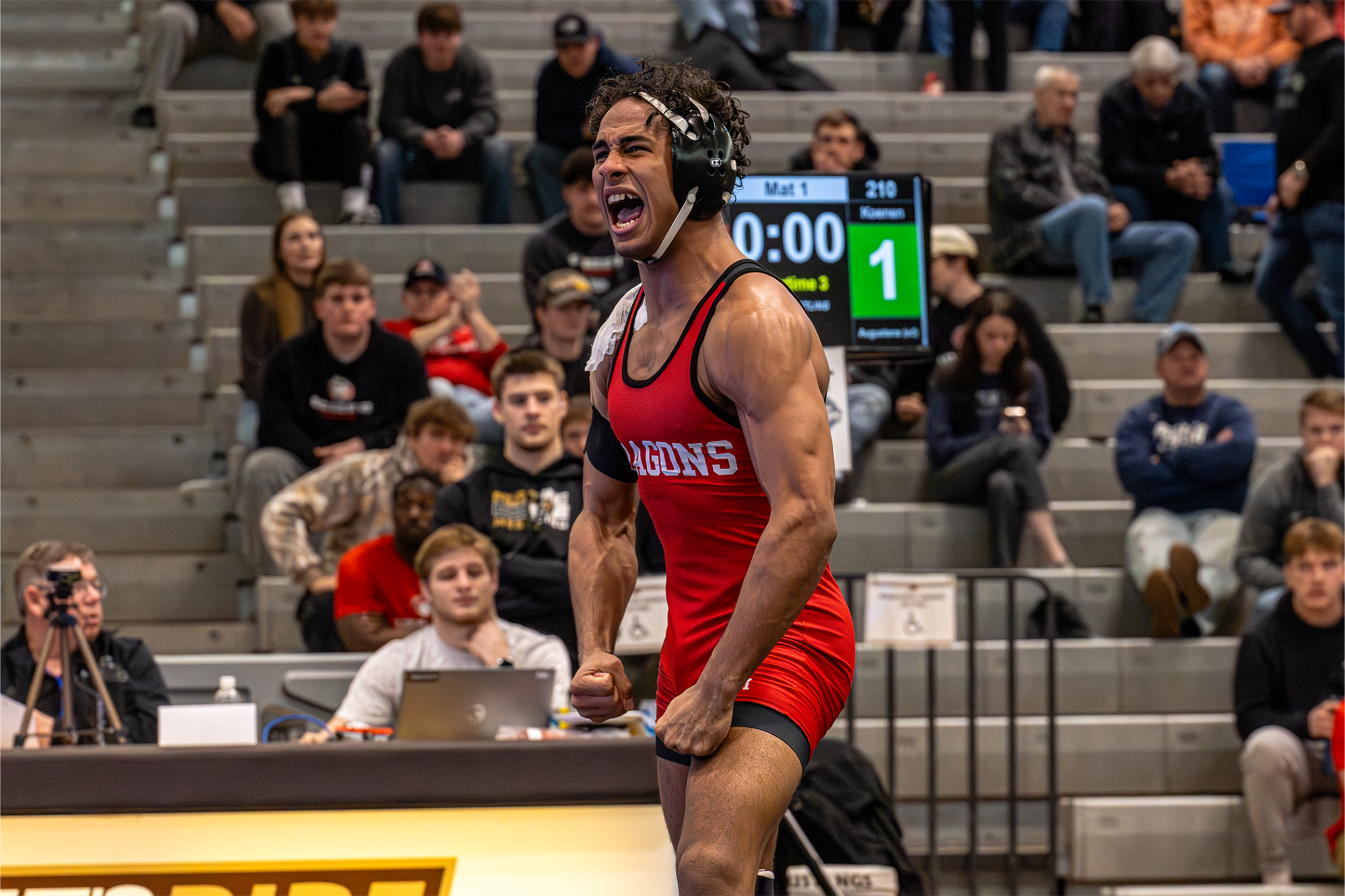 Pedro Velazquez was Super Region V's runner-up at 141 pounds on Saturday. 