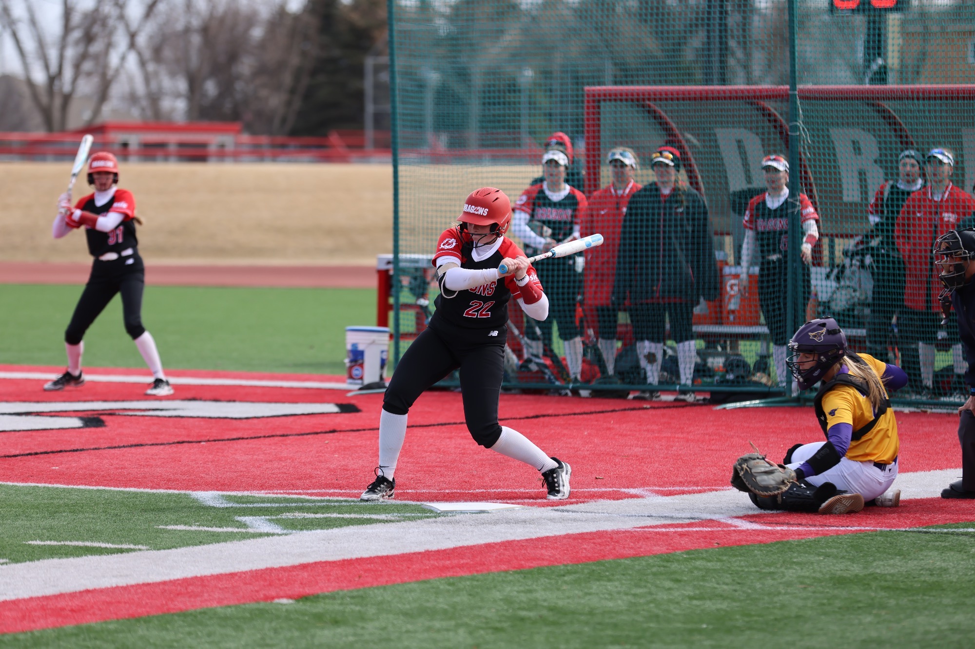 Lexie Wilson drove home a run in MSUM's two-game split with Missouri Western on Thursday.