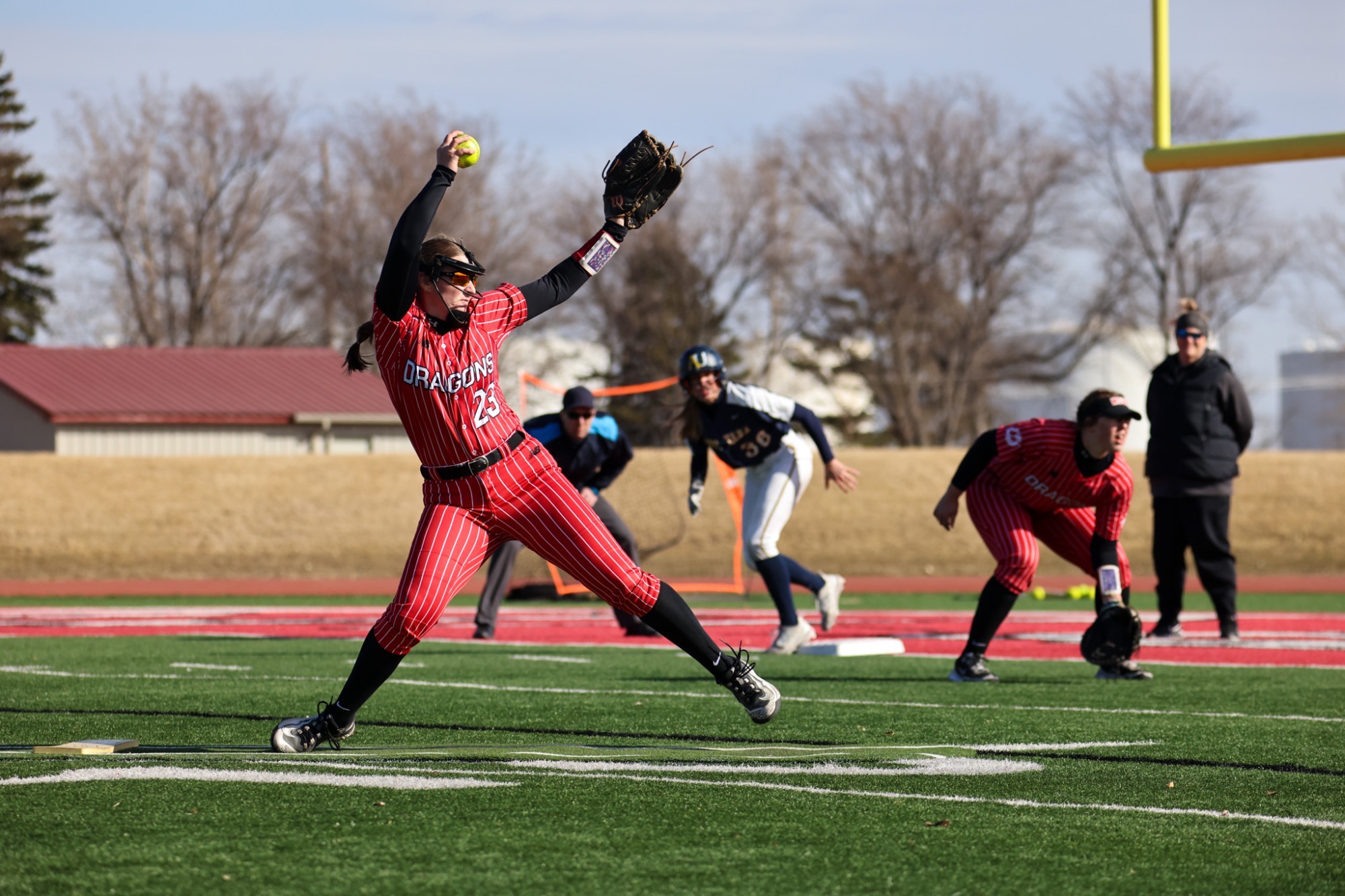 Bella Hess had a strong five-inning start in game two against Northwest Missouri State on Friday.