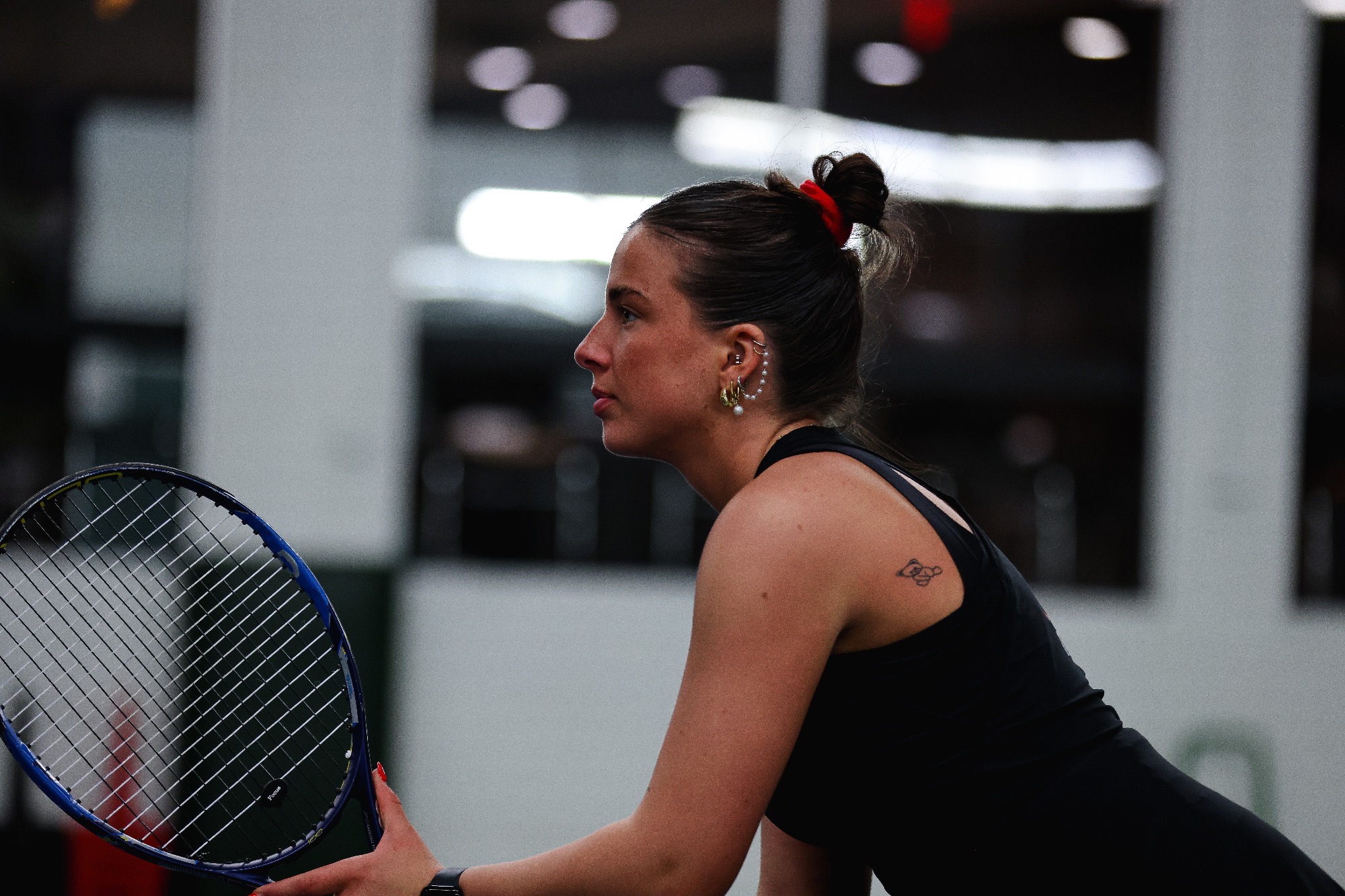 Sophia Felderman collected her 10th singles win of the season against UMD on Sunday.