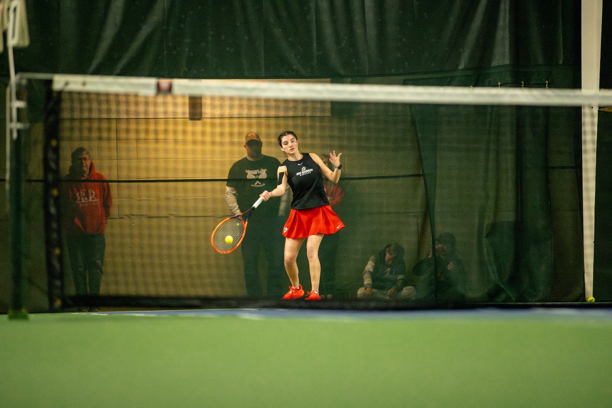 Camilla Bonini earned her ninth singles win of the season on Saturday against UMC. 