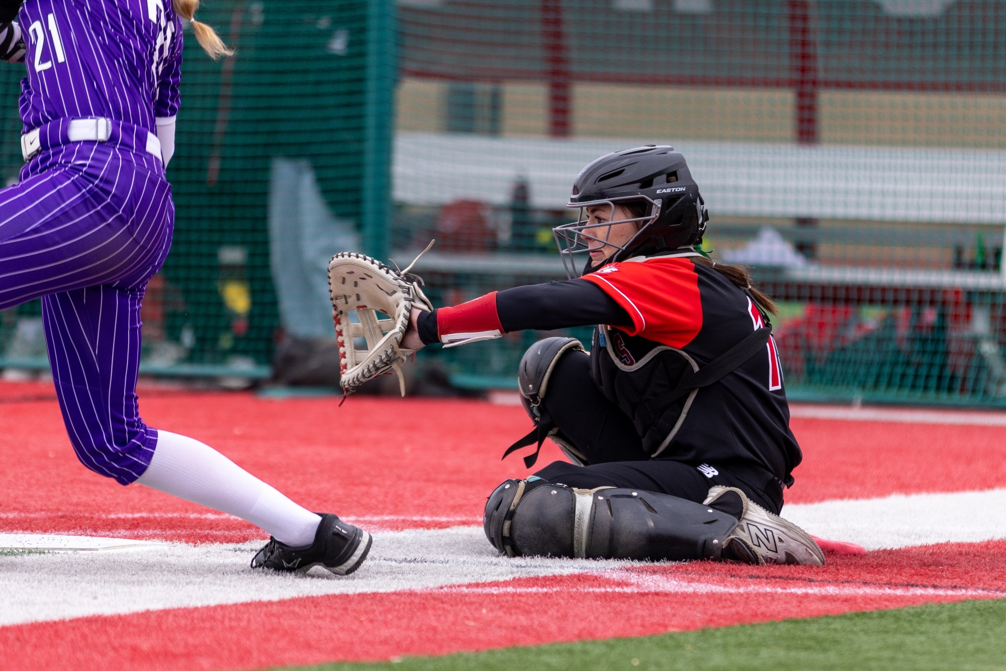 Teagan Pranchke had three hits in a game two victory over BSU on Thursday. 