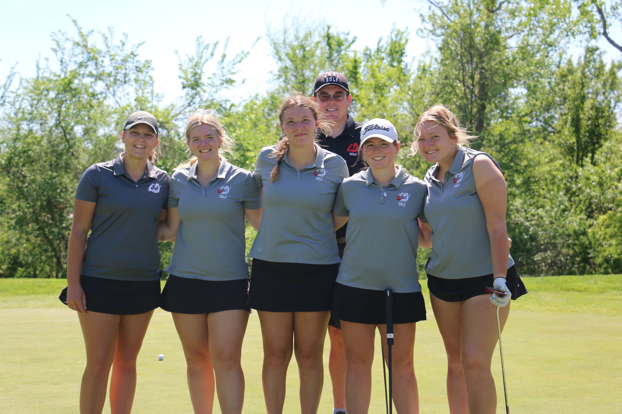 Dragon golf finished with a 54-hole school record score of 1066 to conclude the NSIC Championships on Friday. 
