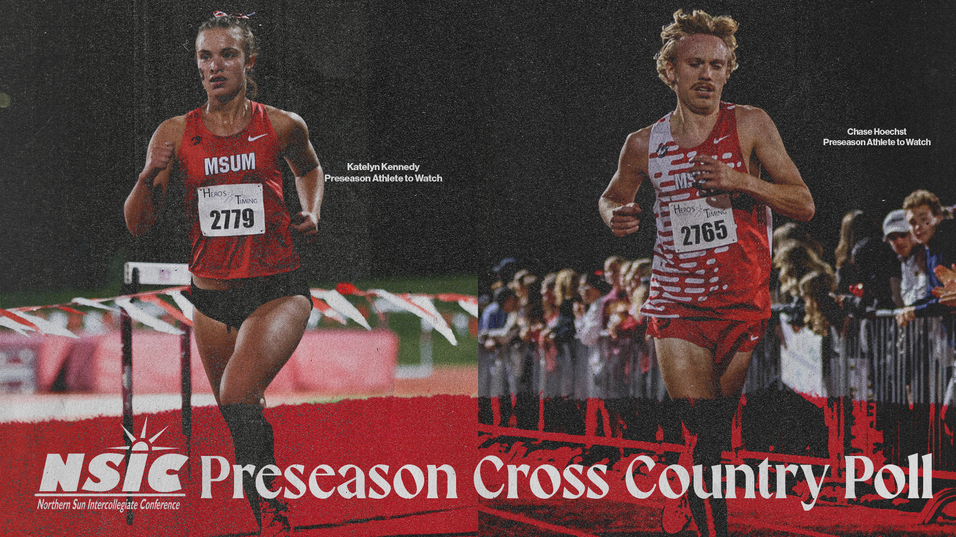 Preseason Cross Country 2026...Kate Kennedy and Chase Hoechst named MSUM's 'athletes to watch'