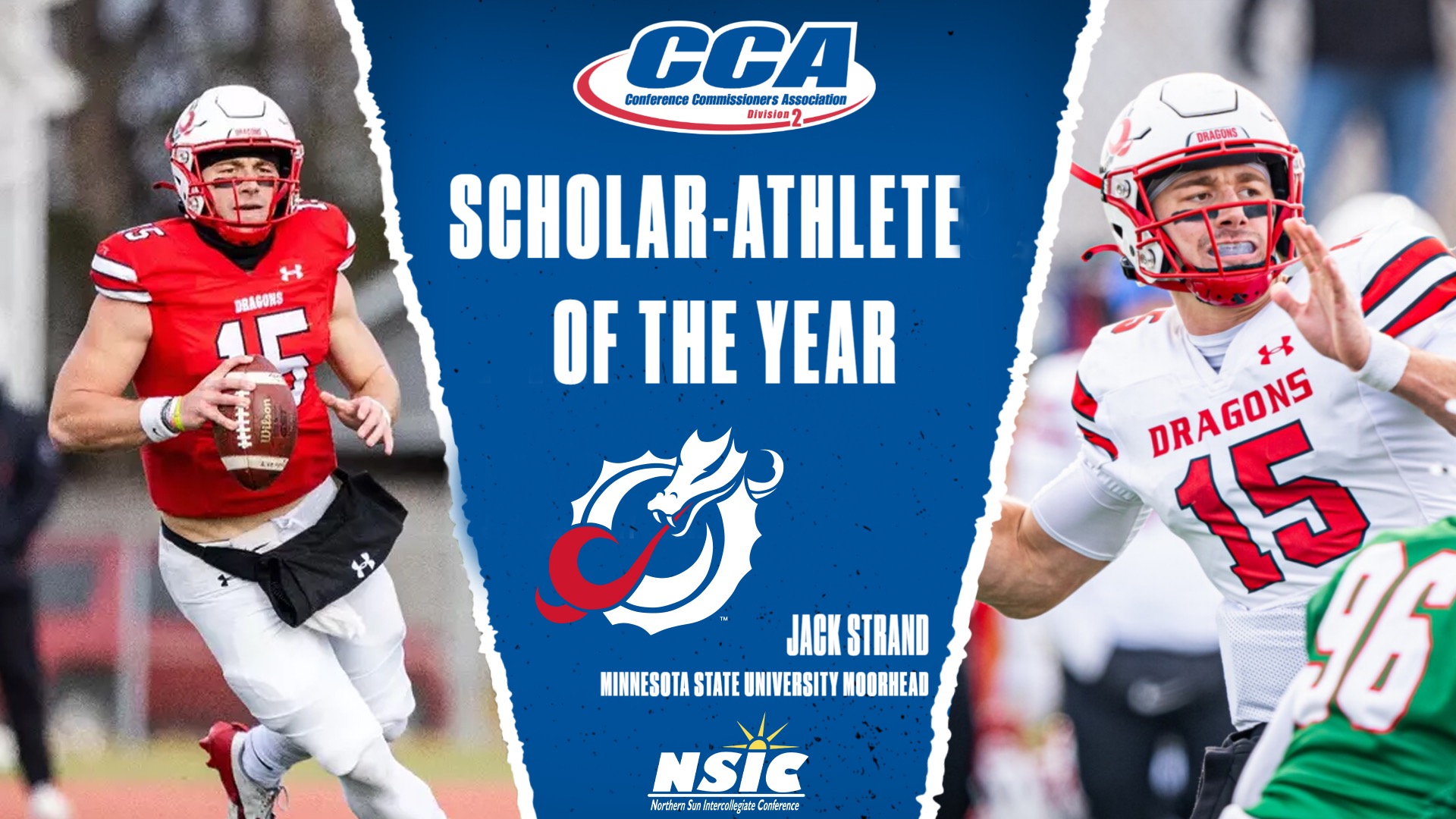 Strand D2 CCA Scholar-Athlete of the Year 2025-26
