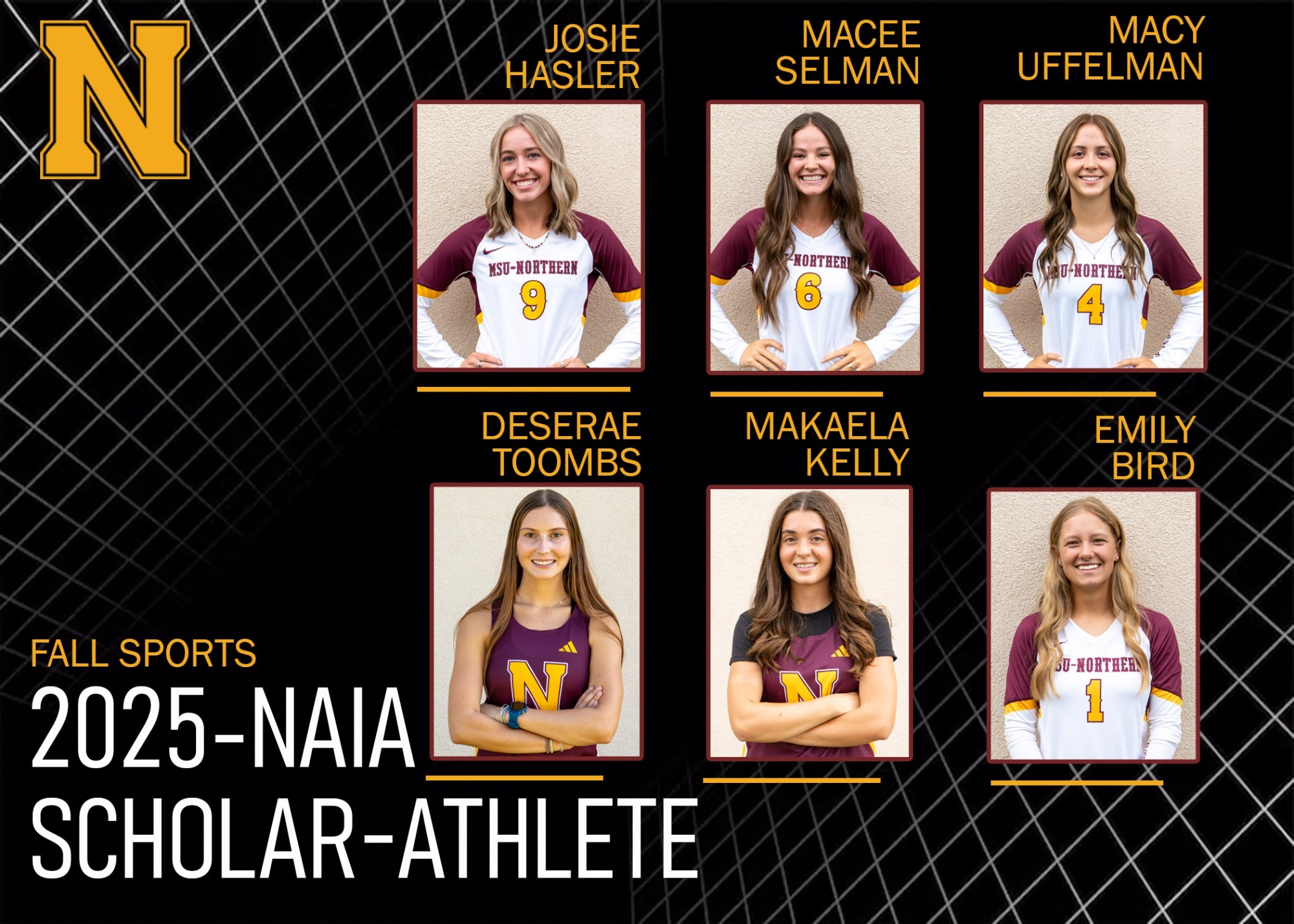 2025 Fall NAIA Scholar-Athlete