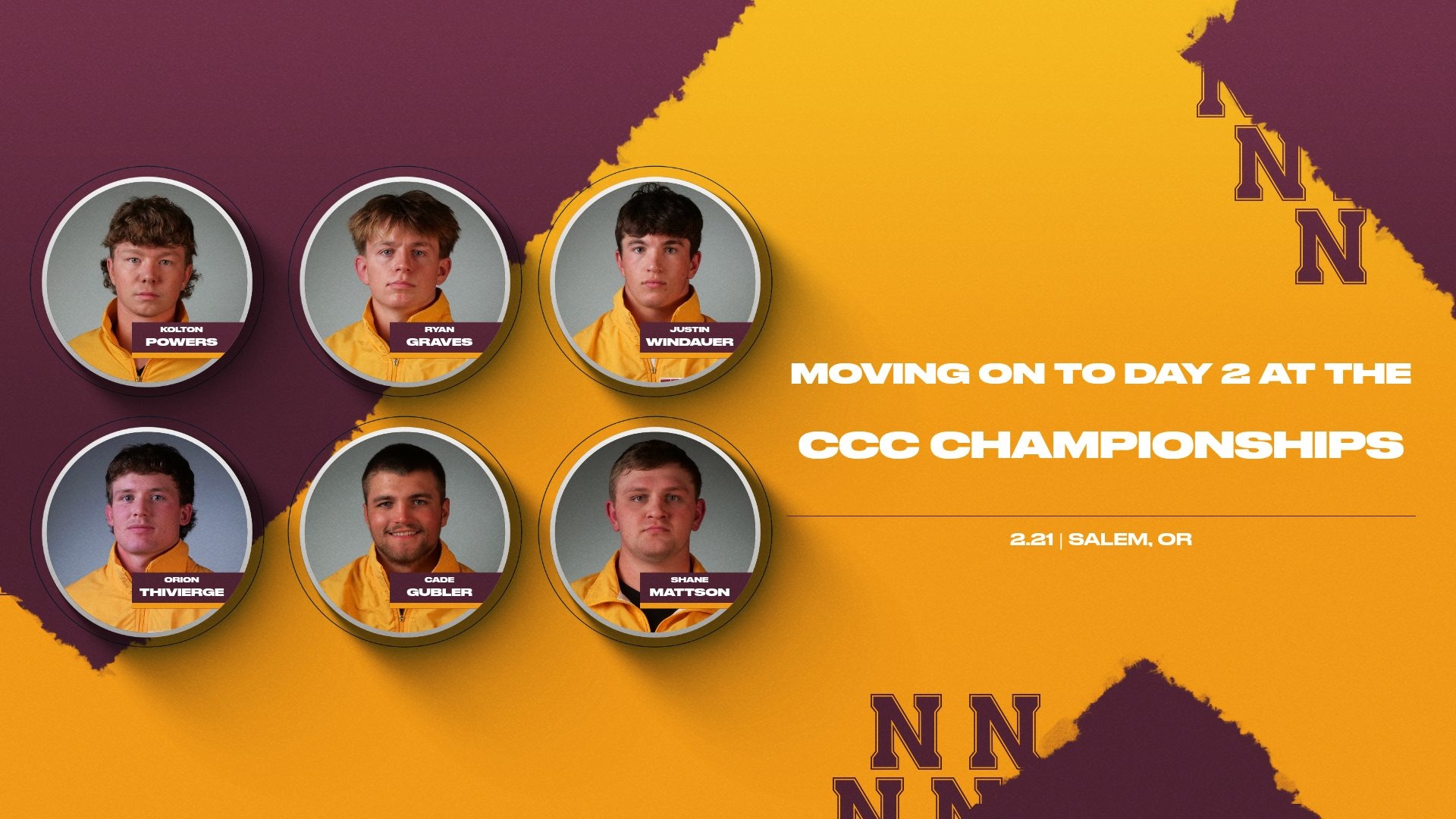 Wrestling Day 2 CCC Championships