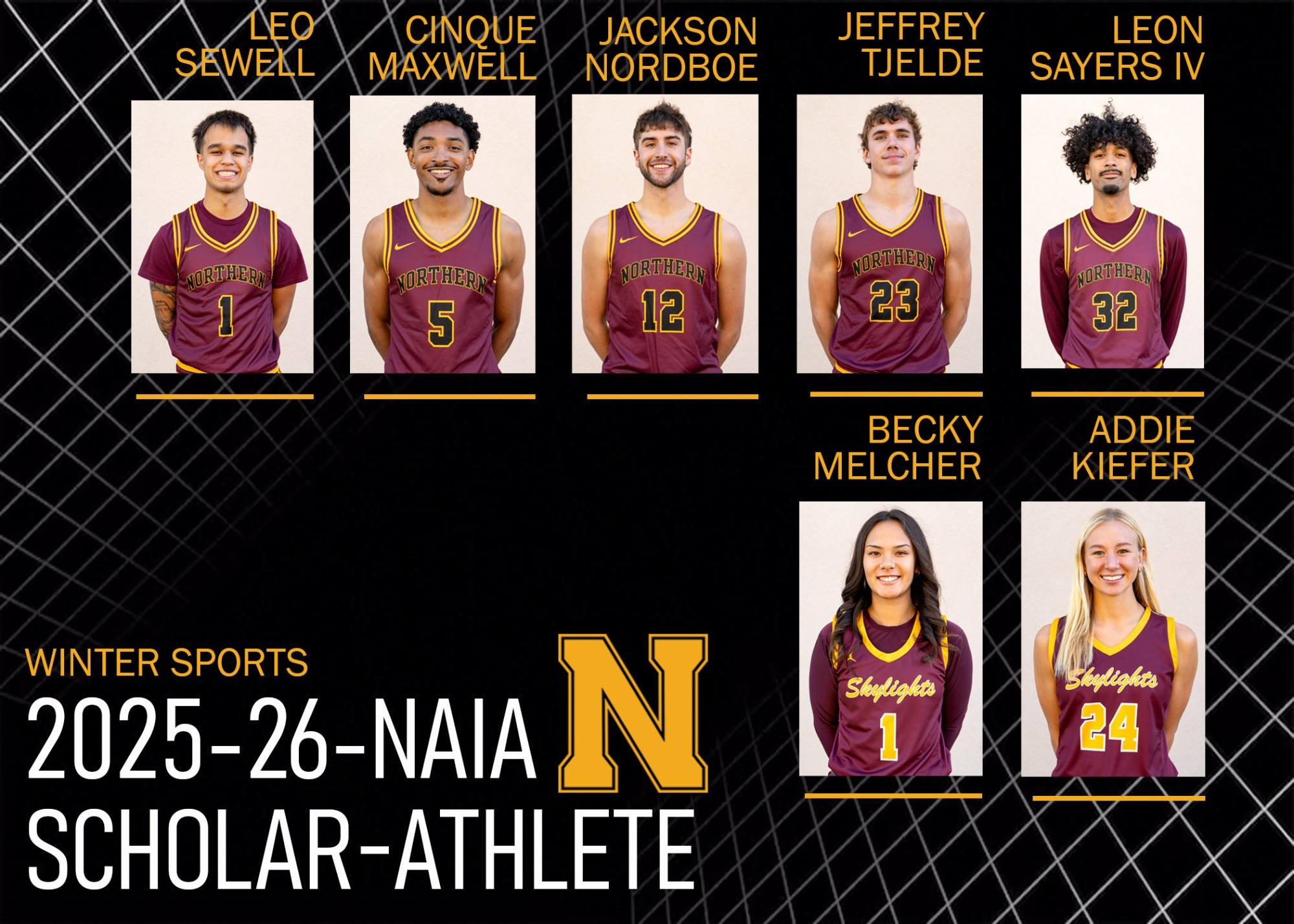 Winter scholar Athletes 2025-26