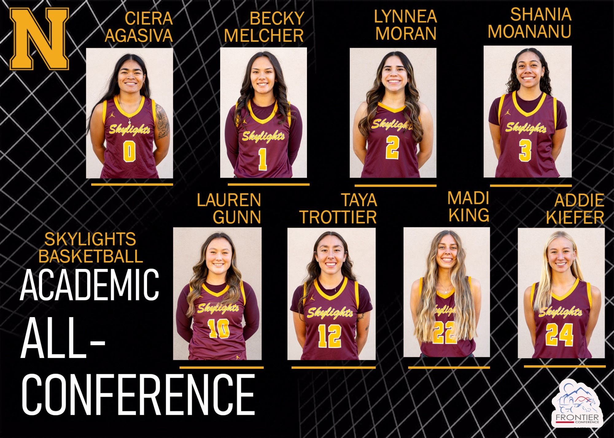 Skylights BB Academic all-Conference 