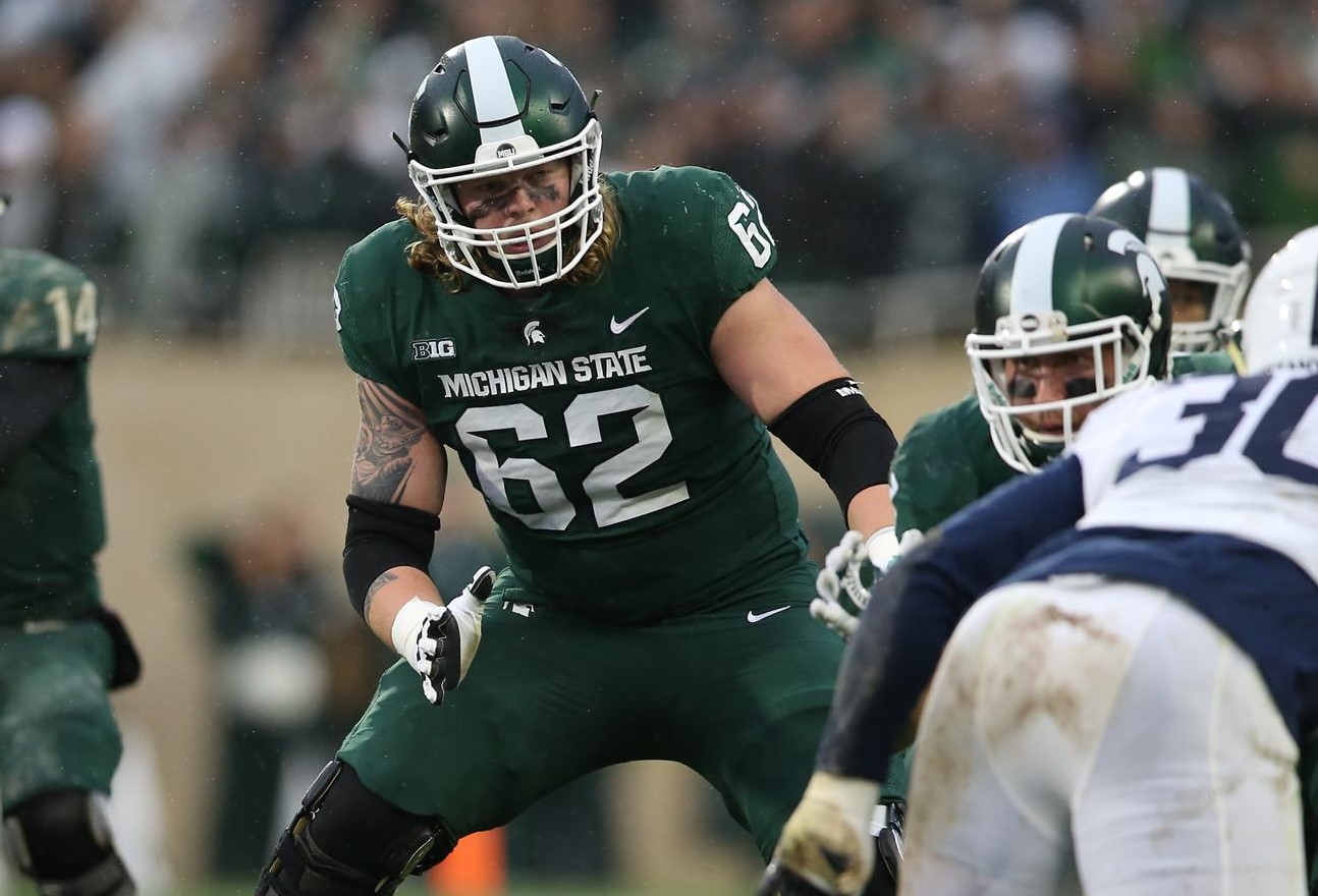 Luke Campbell Football Michigan State University Athletics