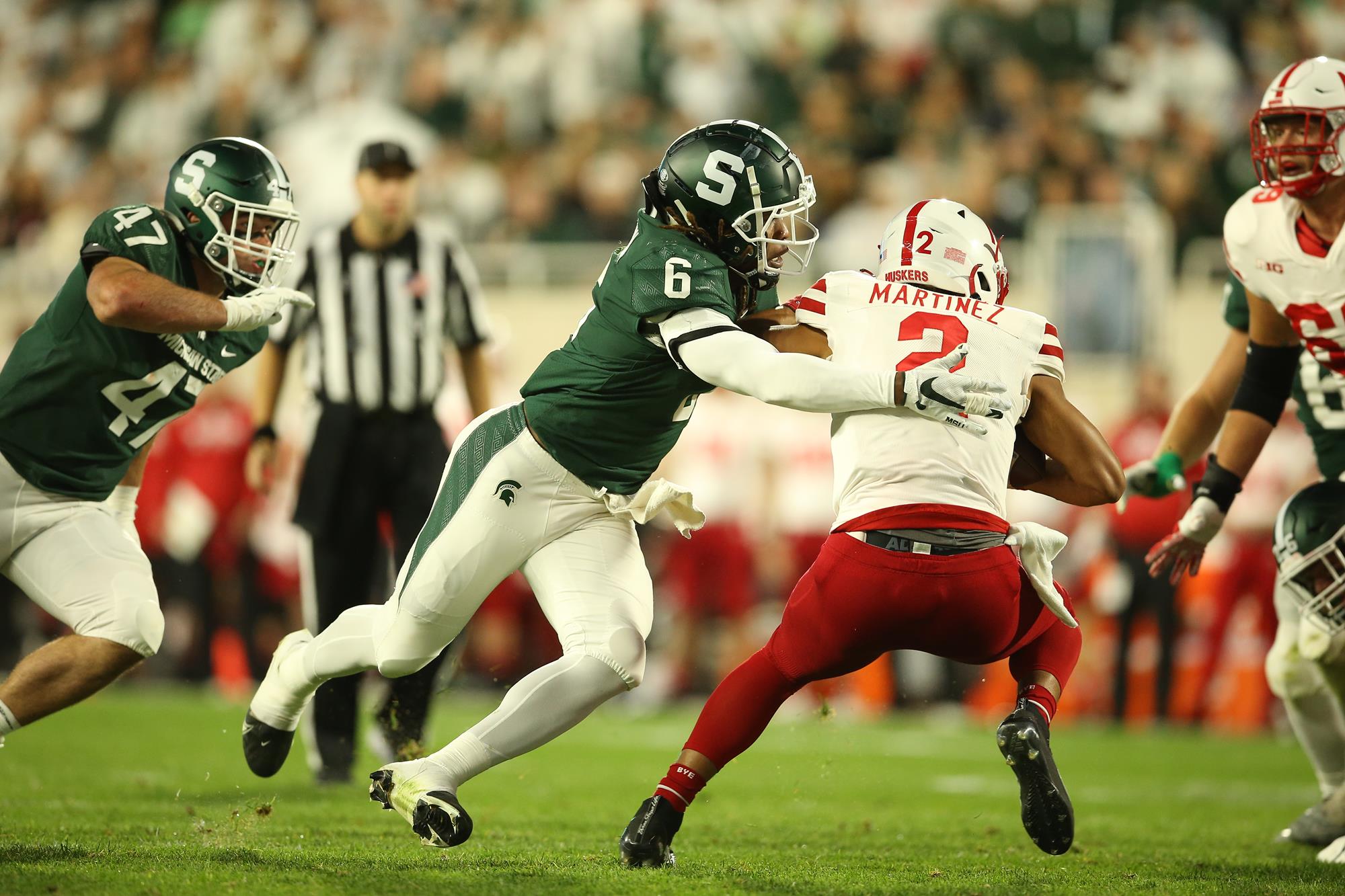 Quavaris Crouch Football Michigan State University Athletics