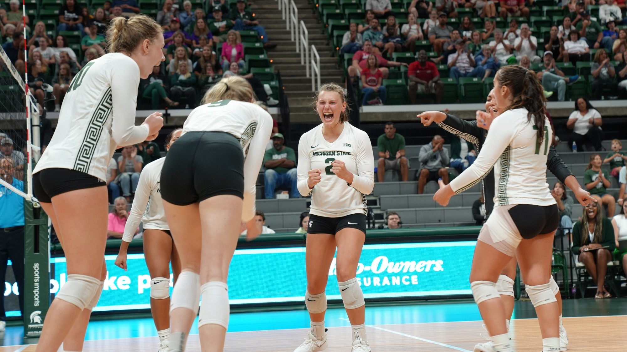 Zoe Nunez Volleyball Michigan State University Athletics