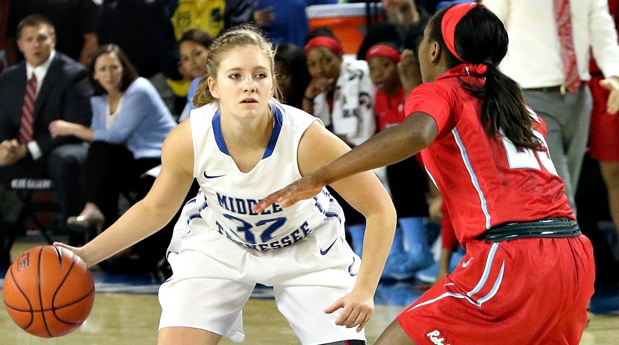 Caroline Warden Women's Basketball Middle Tennessee State