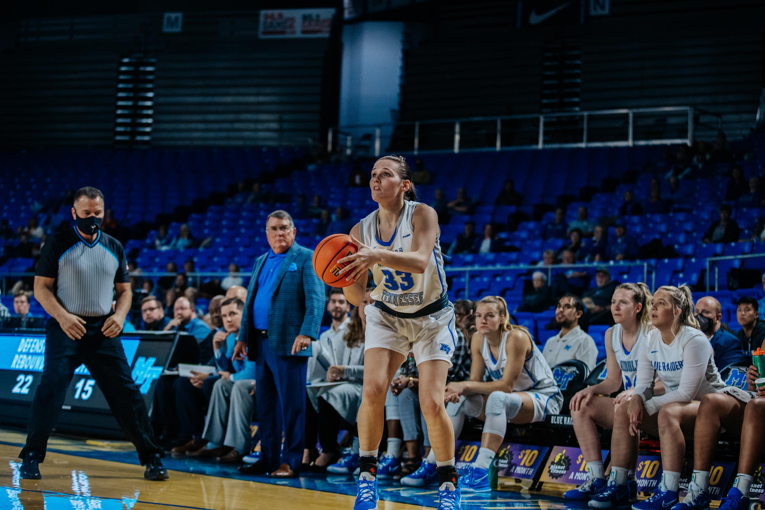 Courtney Whitson Women's Basketball Middle Tennessee State