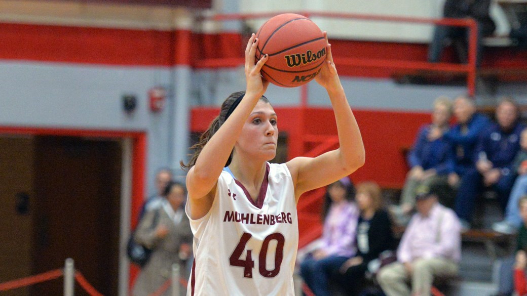 Vallely Drops 23 in Women's Basketball Win Muhlenberg College Athletics