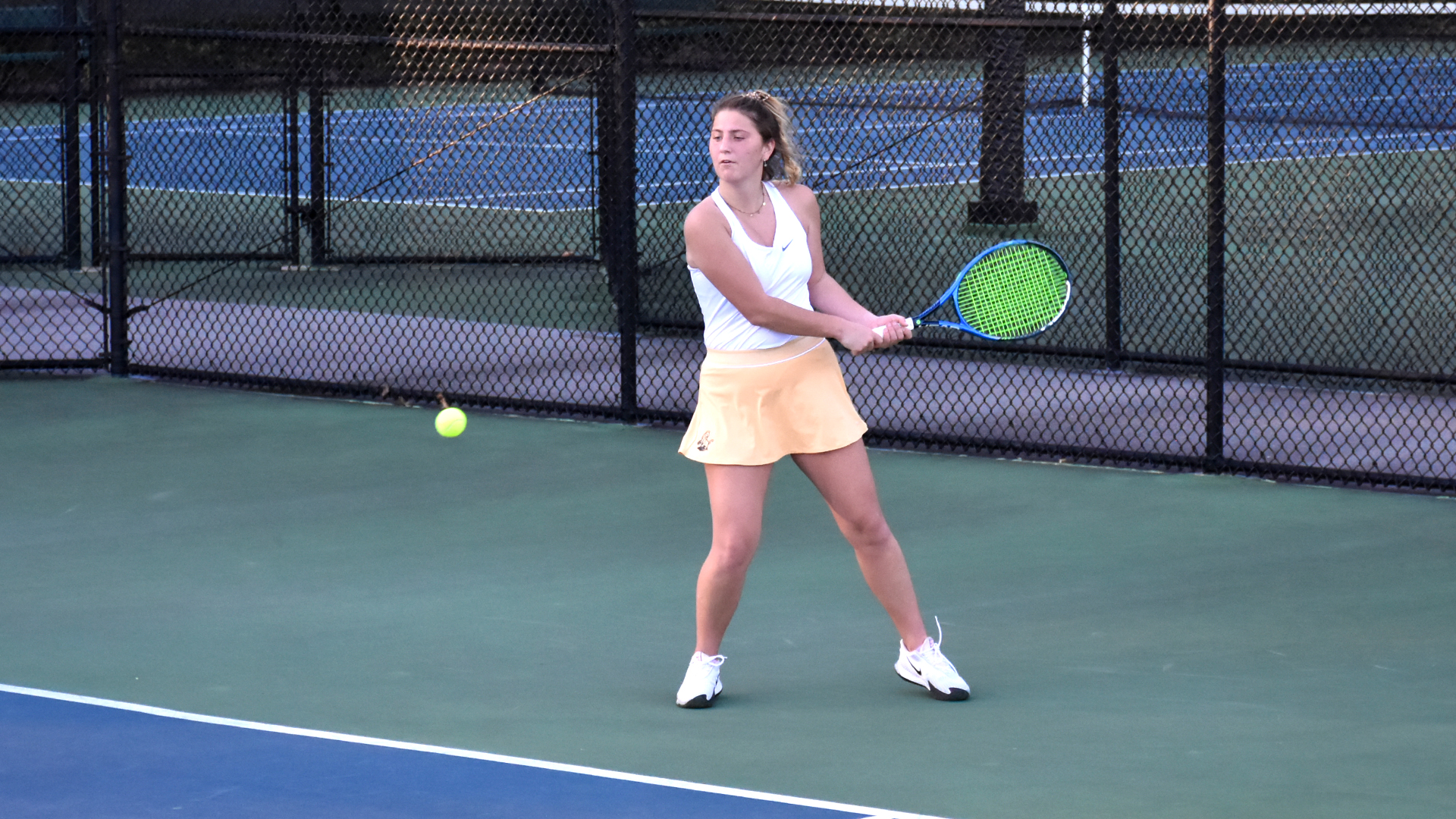 Toni Laney Women's Tennis Methodist University Athletics