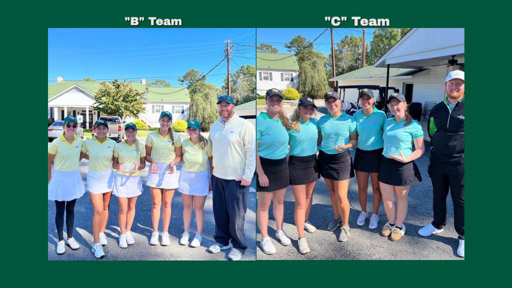 Women's Golf B and C teams