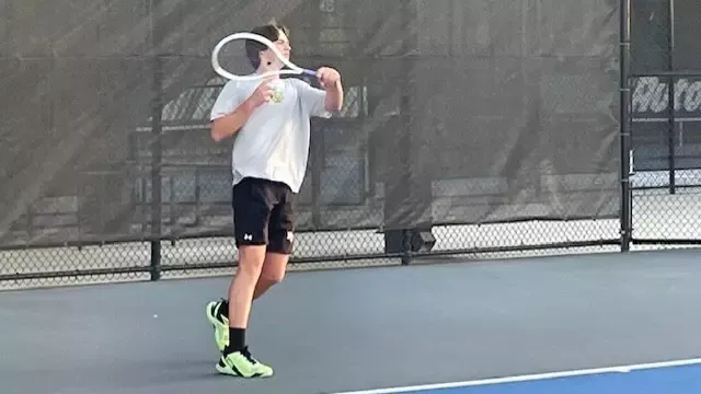 Matthew Hurley at the 2025 ITAs in Memphis