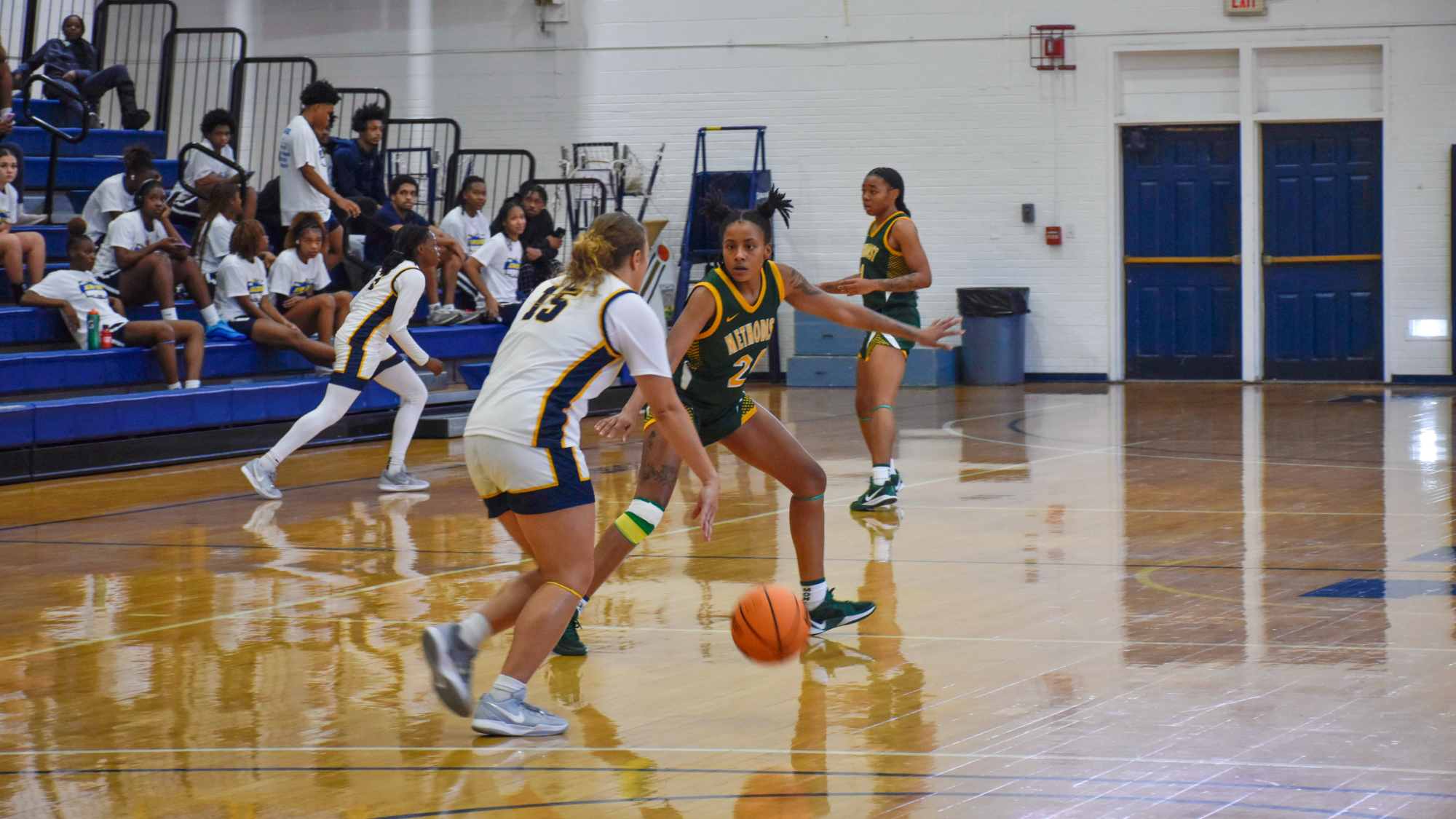 Miqushia Patterson defending at Jean Edge Classic