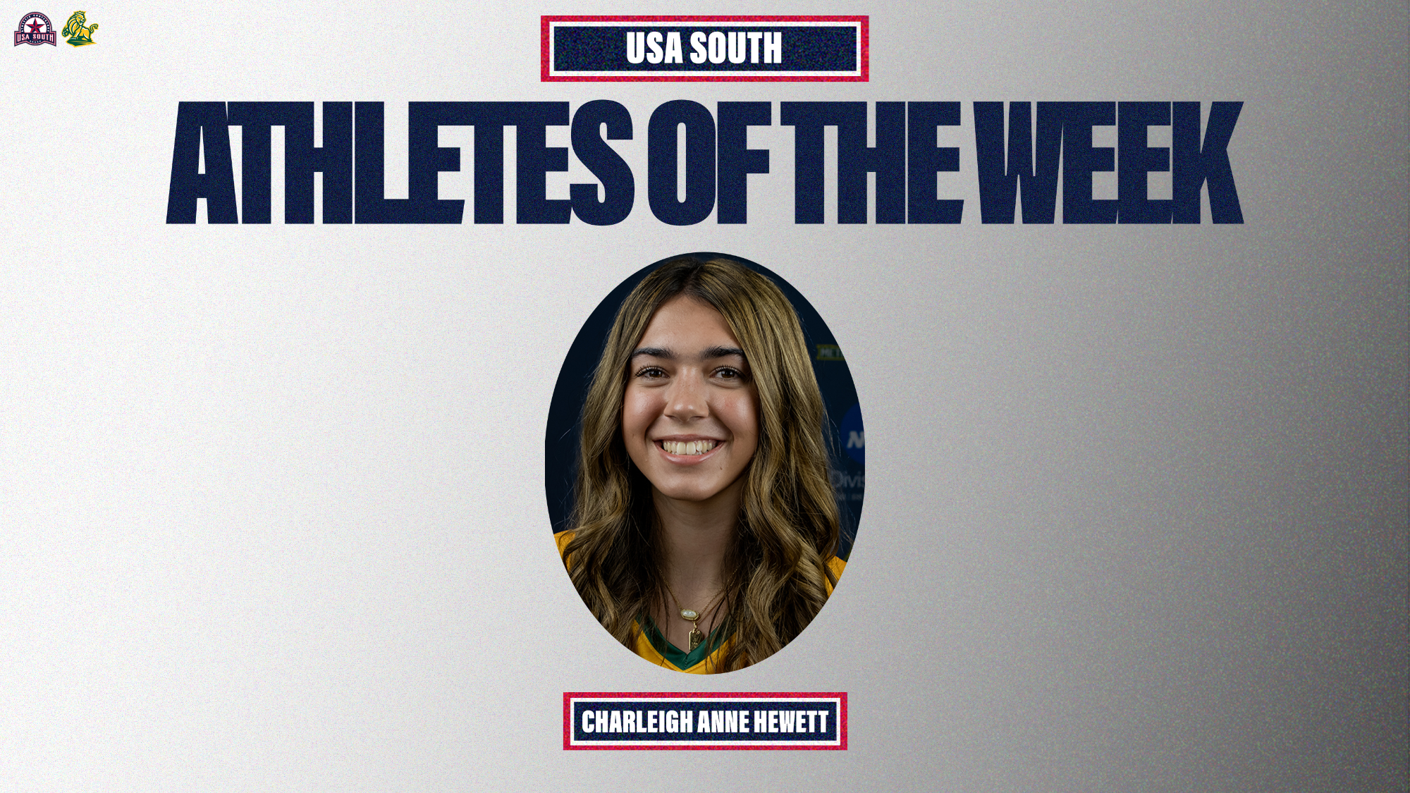 USA South Athlete of the Week 11-3-25