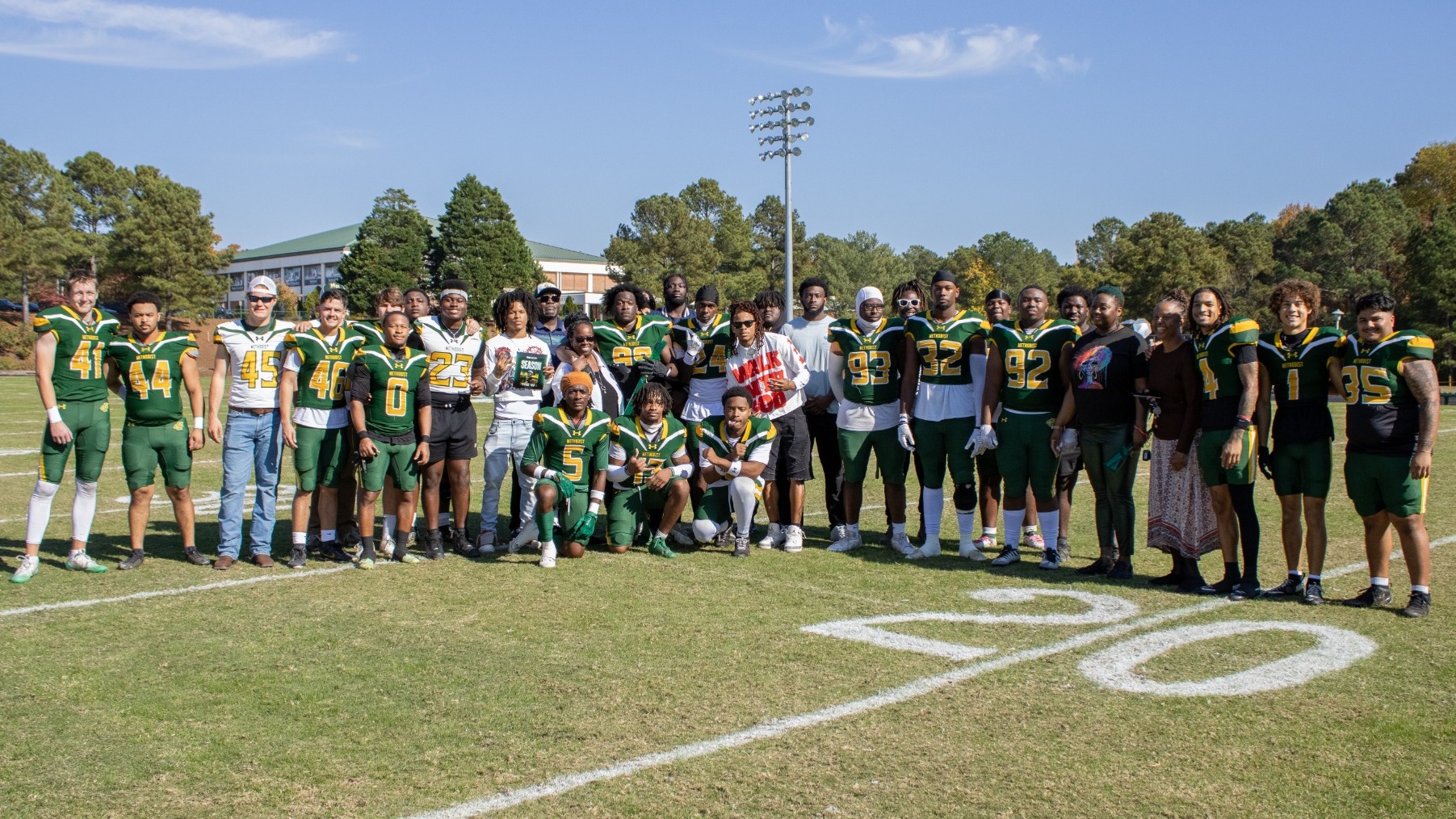 2025 Football seniors and their families
