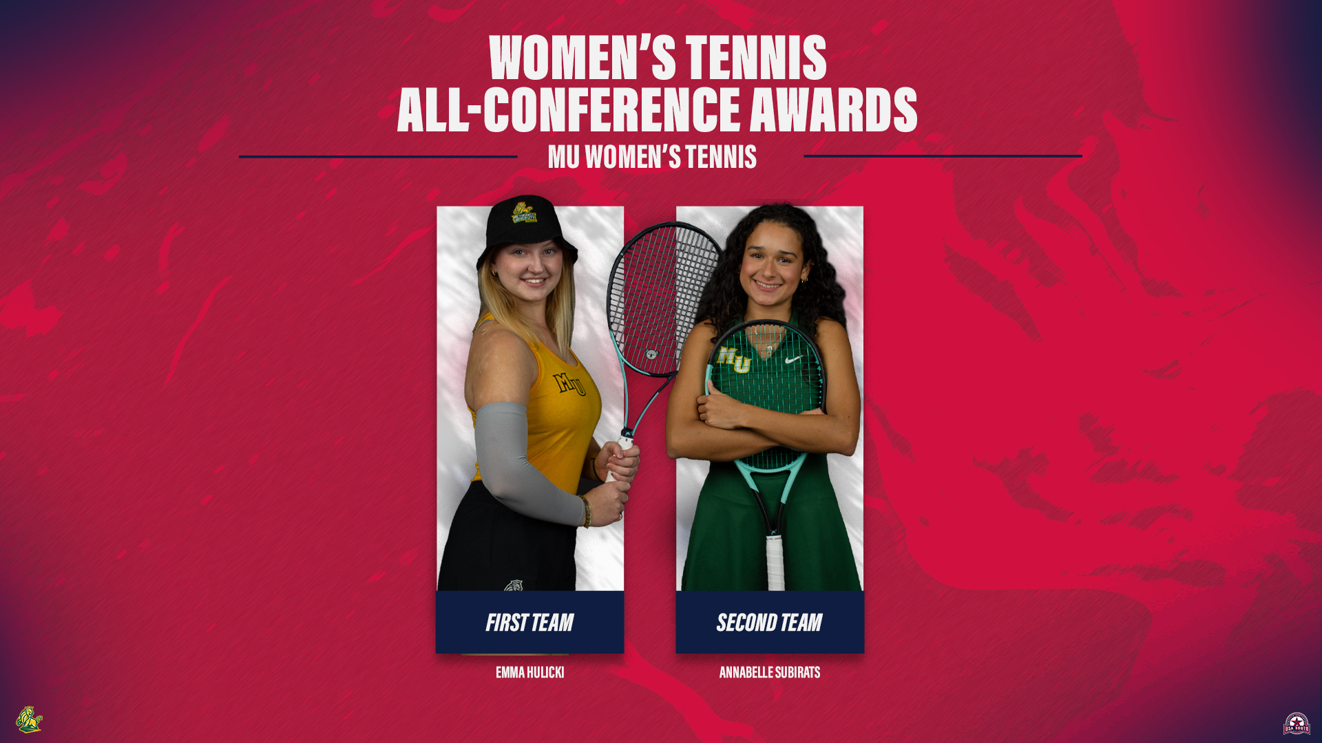 2025 USA South Women's Tennis All-Conference