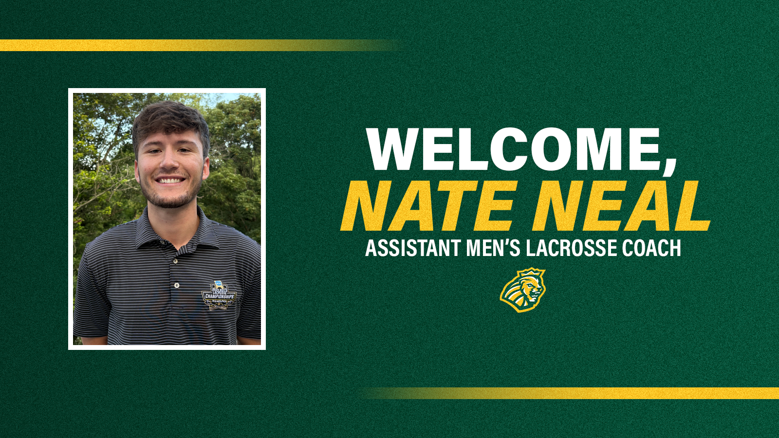 Nate Neal announcement