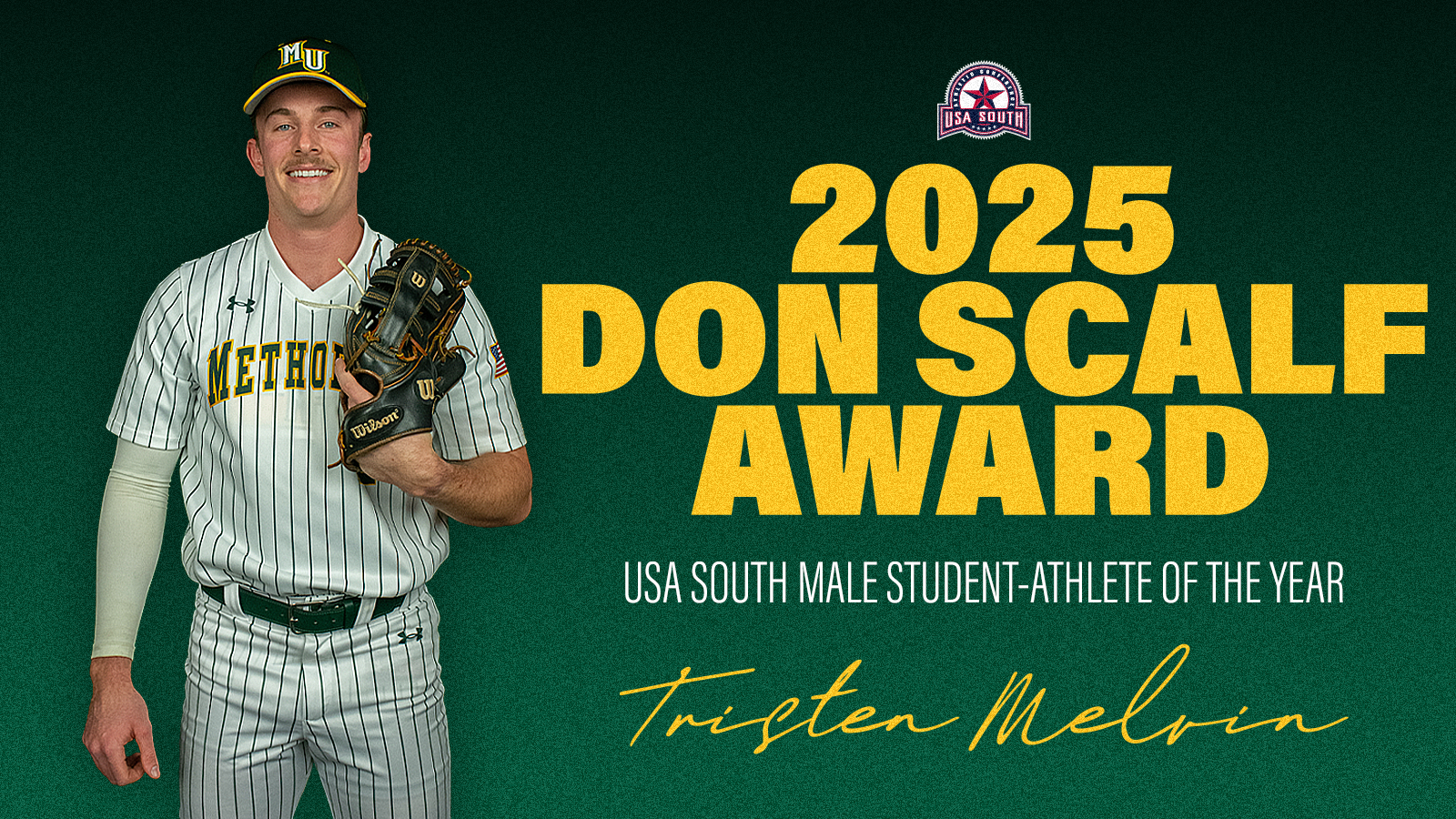 2025 Don Scalf Award – Tristen Melvin