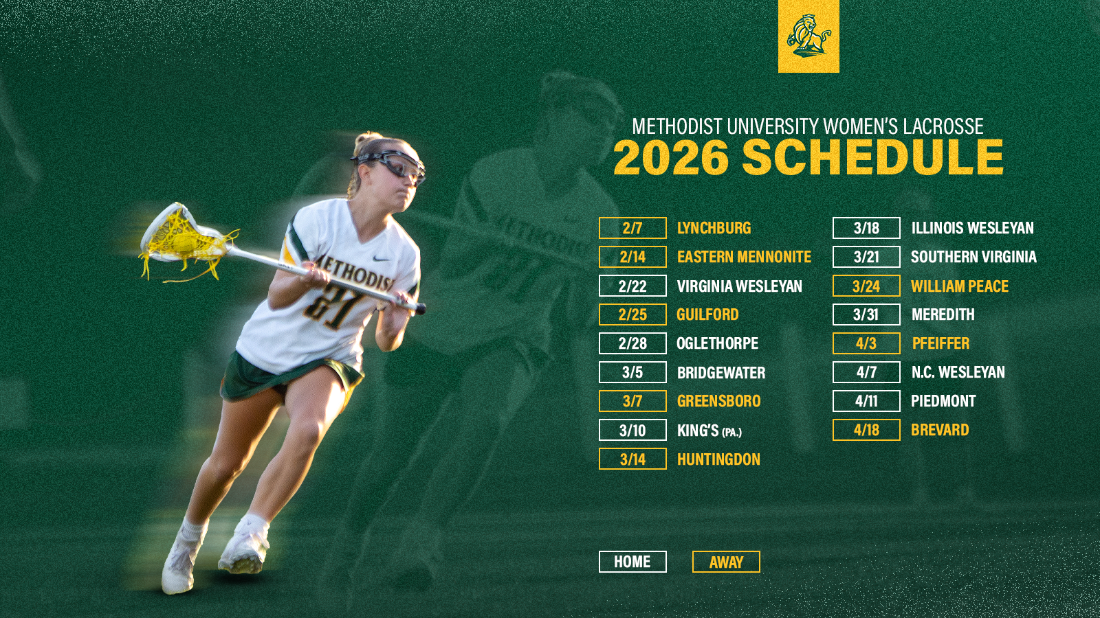 2026 Women's Lacrosse schedule