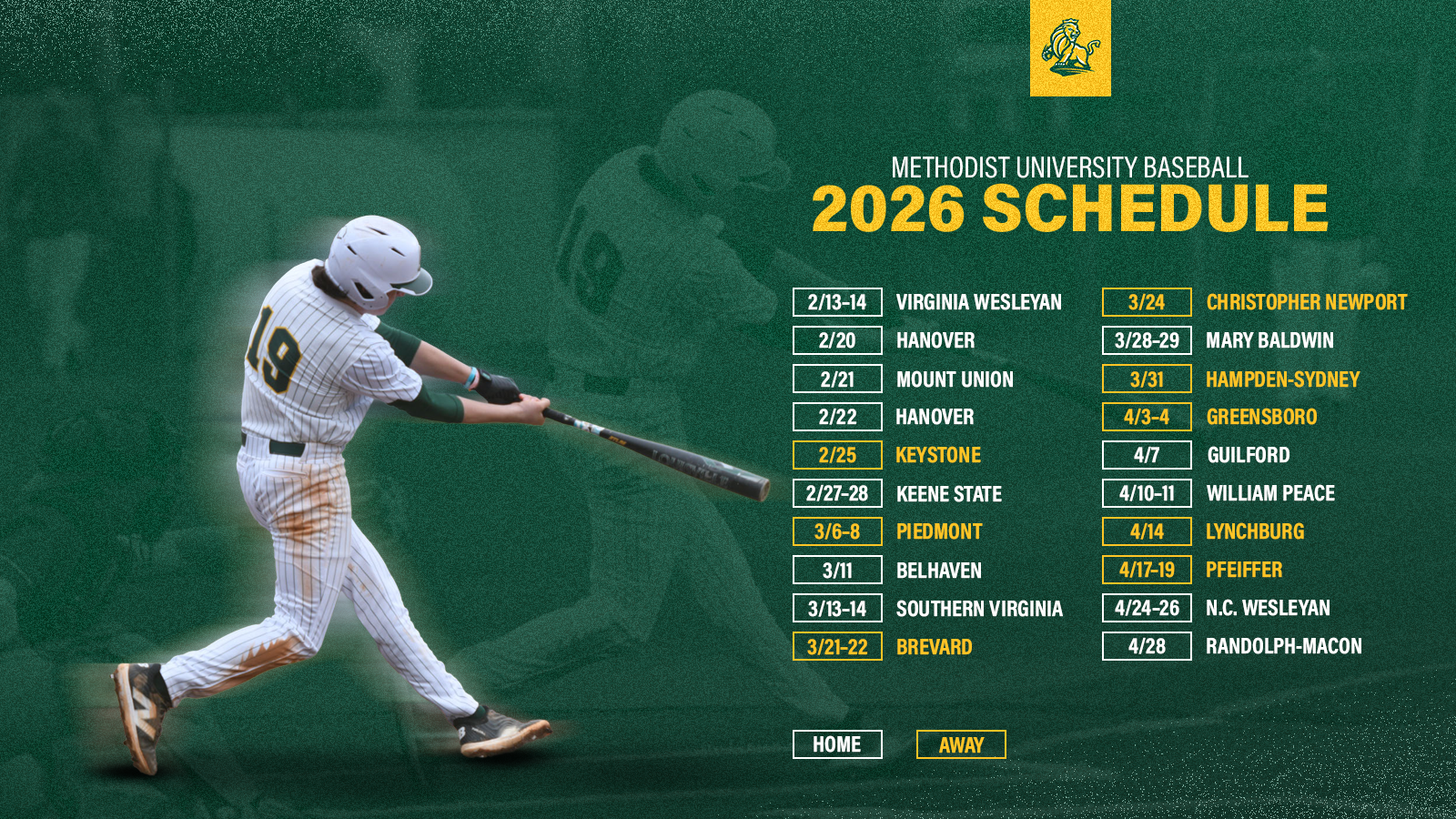 2026 Baseball schedule