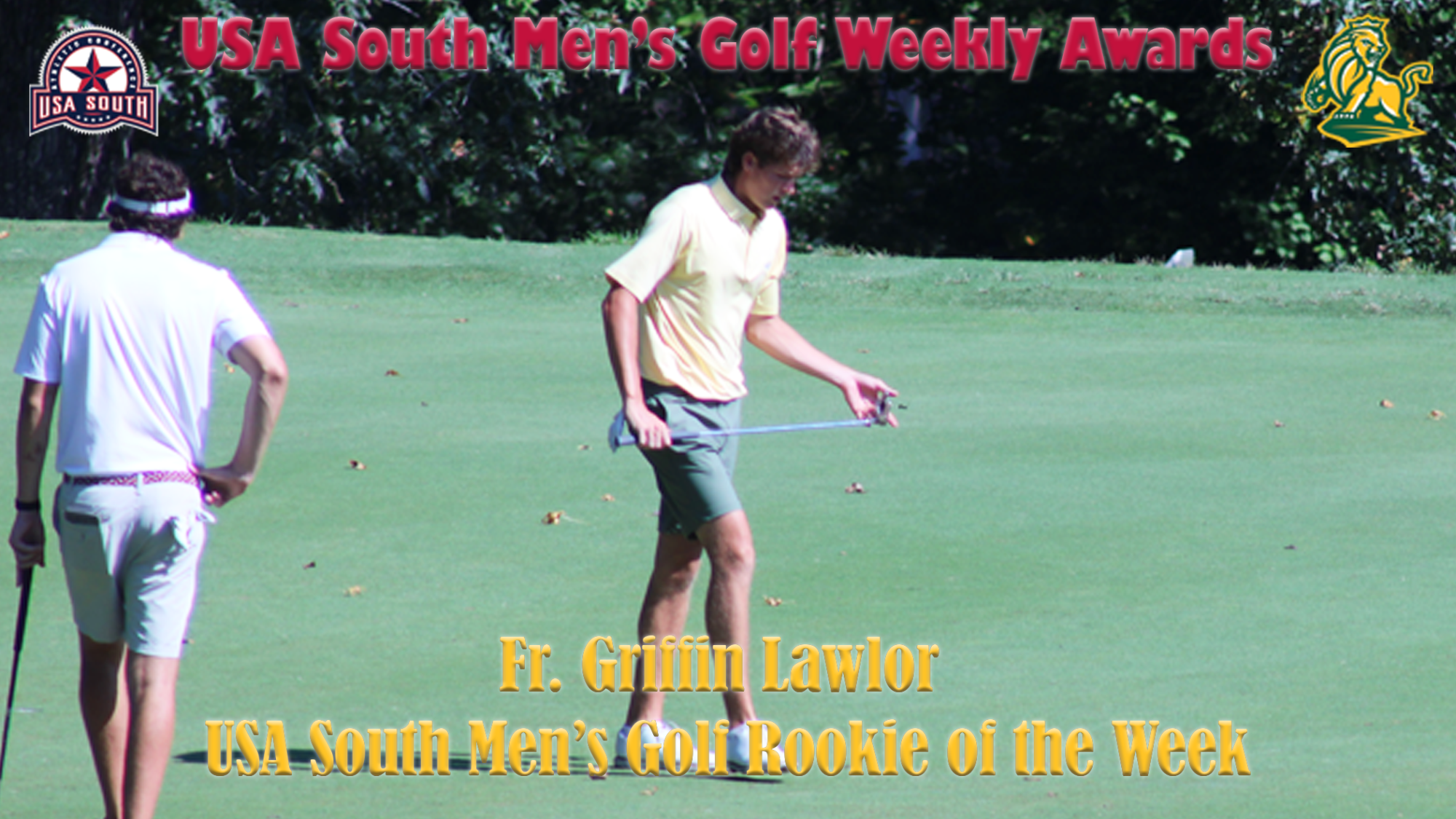 Lawlor USA South MGOLF Rookie of the Week 10.14.26