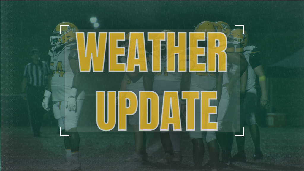Football Weather Update Graphic