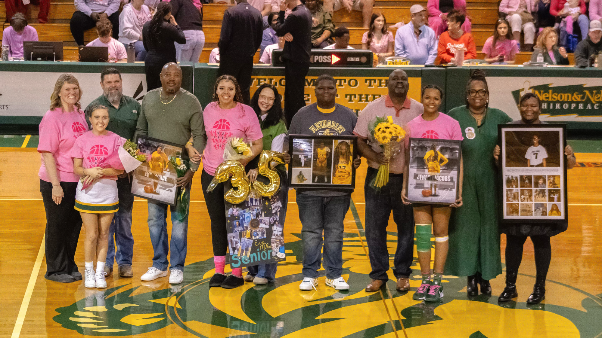 Women's Basketball senior day 2026