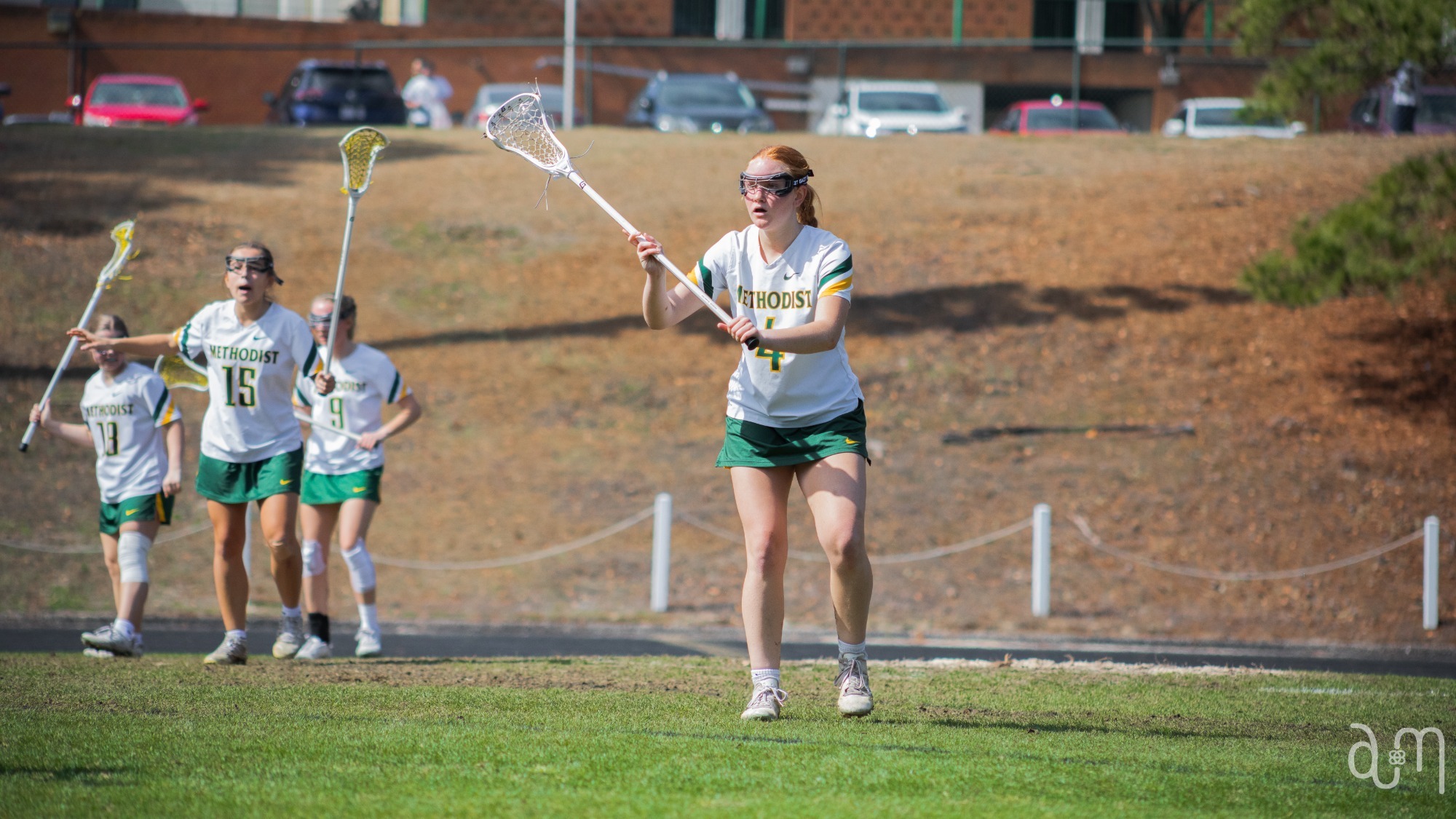 Alana Rabon ready to catch a pass