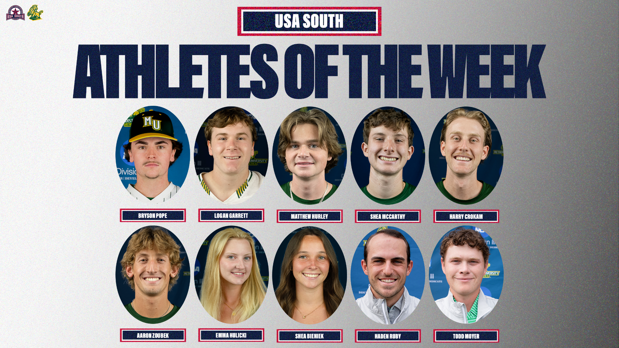 Athletes of the Week & Golfers of the Week 3-9-26 and 3-11-26