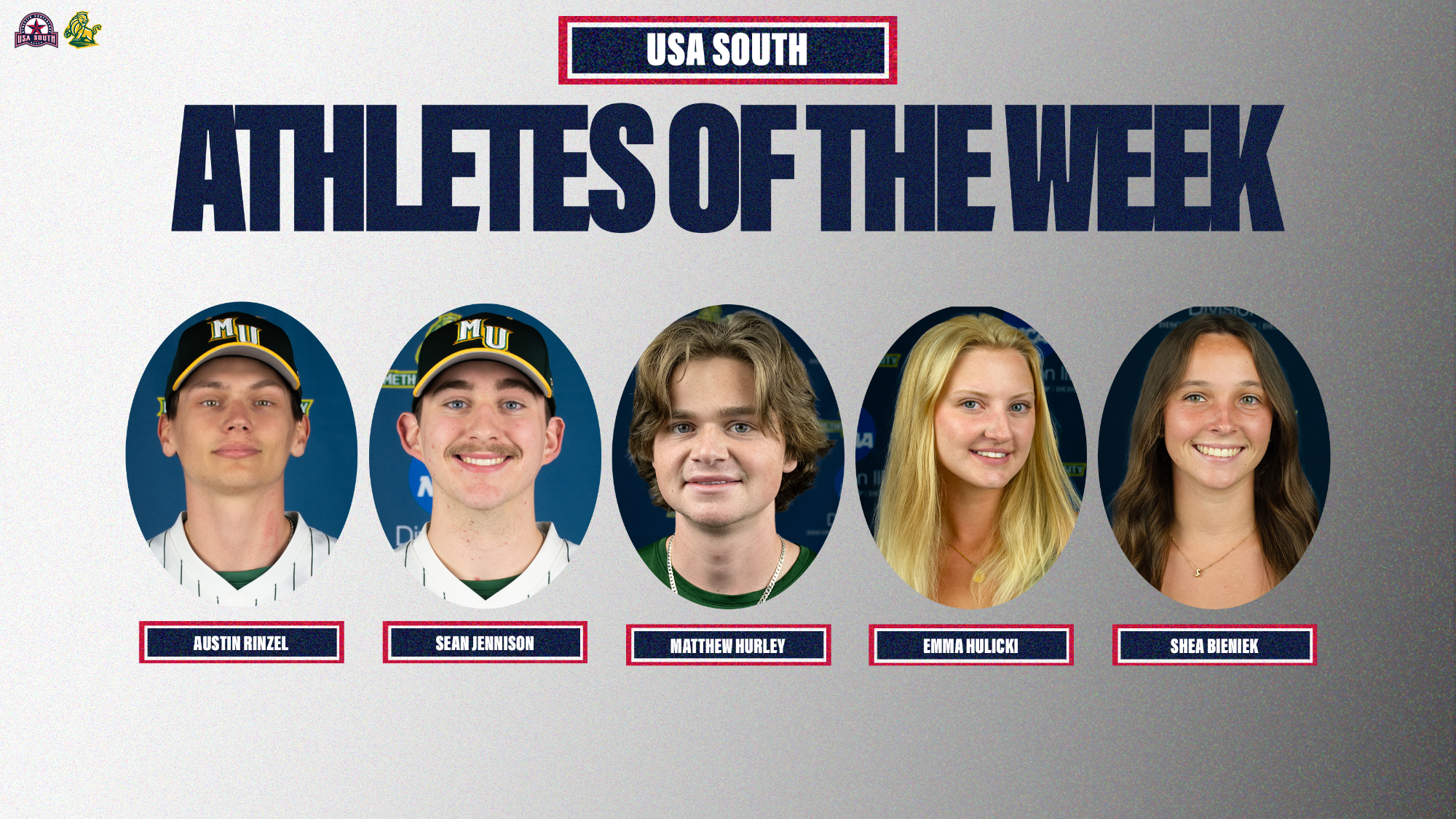 USA South Athletes of the Week 3-16-26