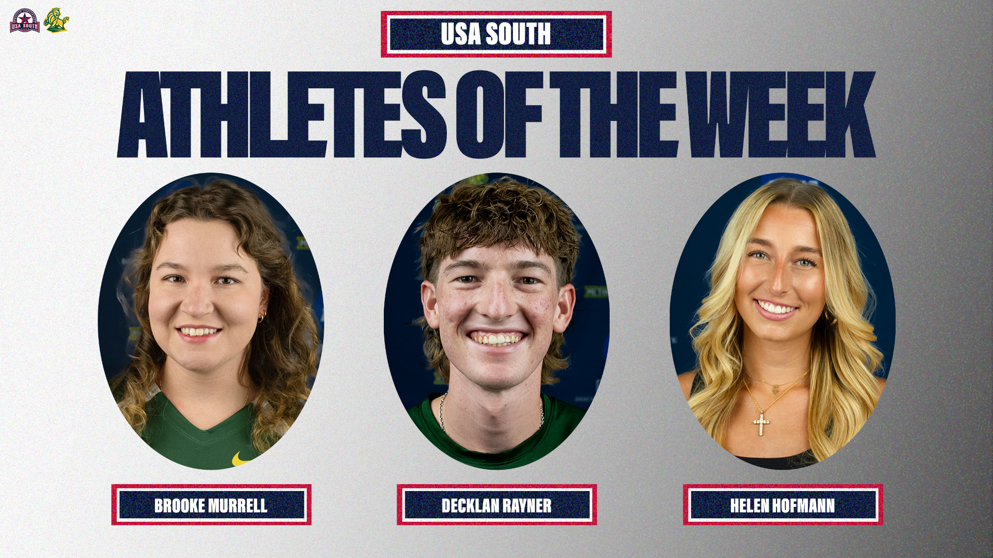 USA South Athletes of the Week 3-2-26
