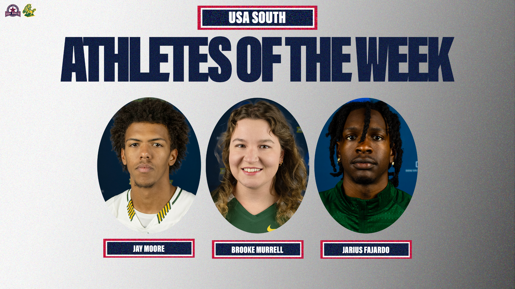 USA South Athletes of the Week 3/23/26