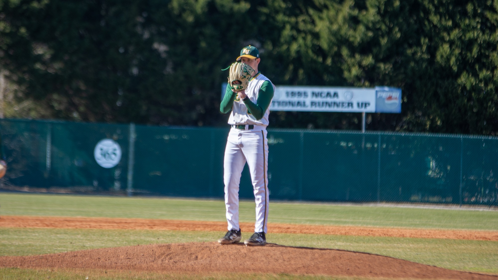 Andrew Bubon eyeing up the batter