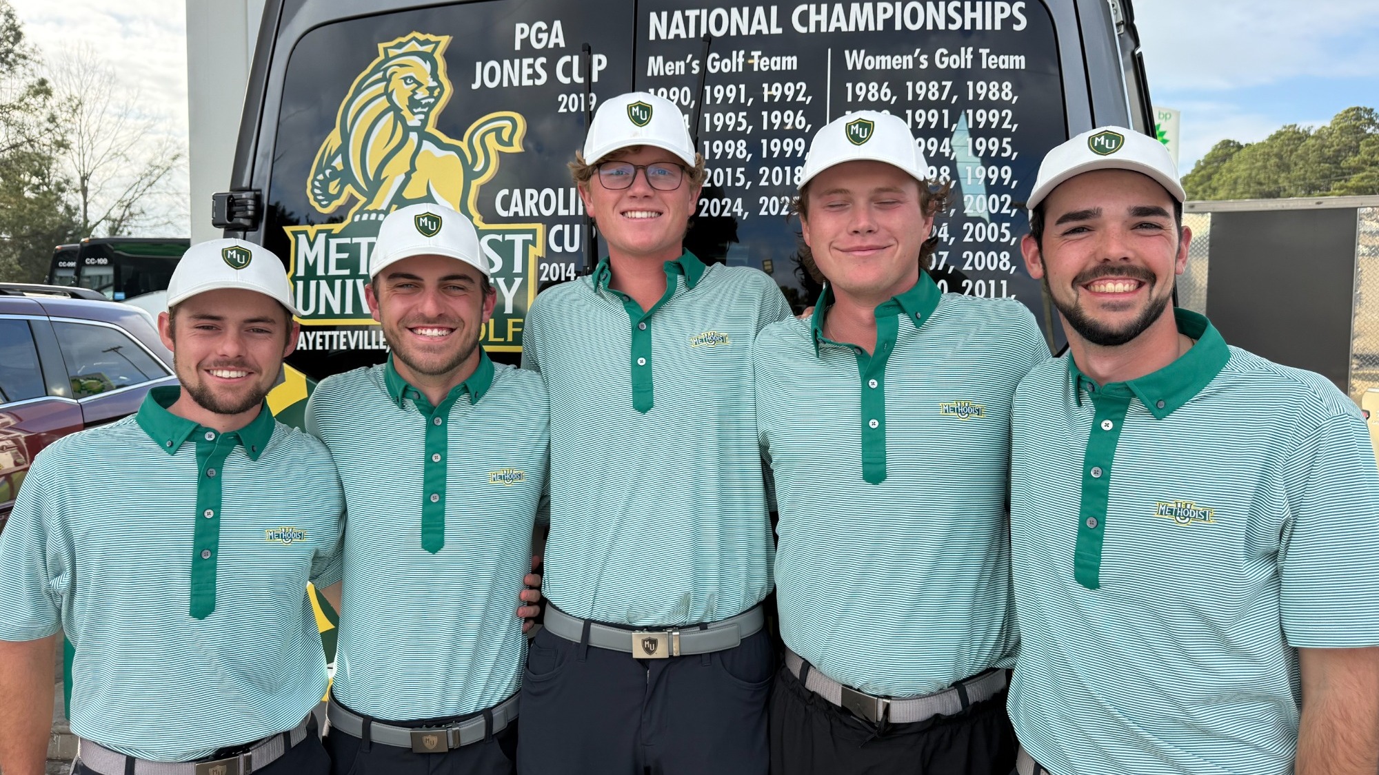 Men's golf team after the 2026 Savannah Invitational