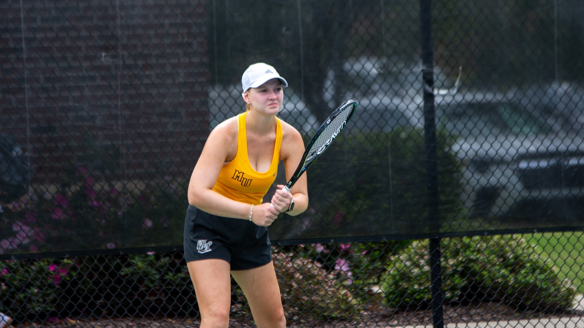 Emma Hulicki competing at the 2024 Methodist Invitational