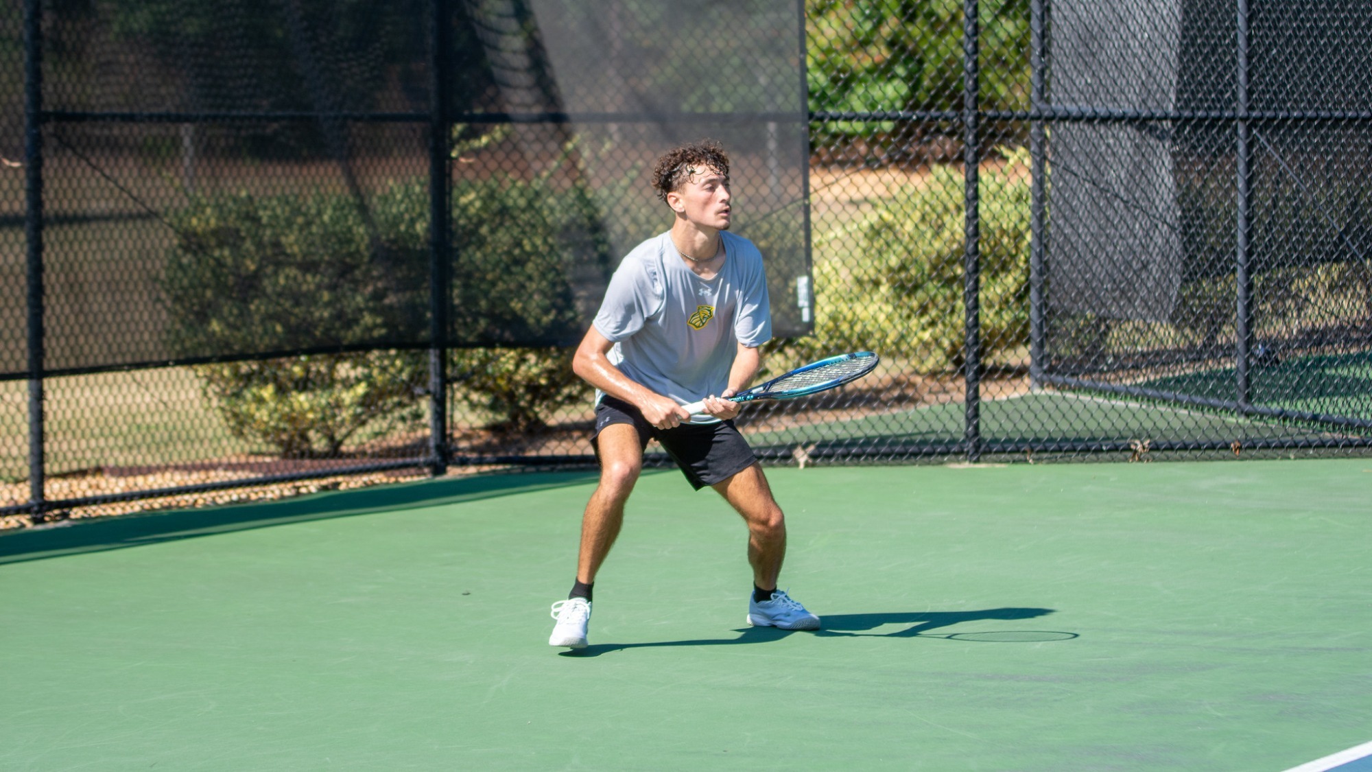 Andrew Waddill competing in Methodist's 2025 Fall Tournament