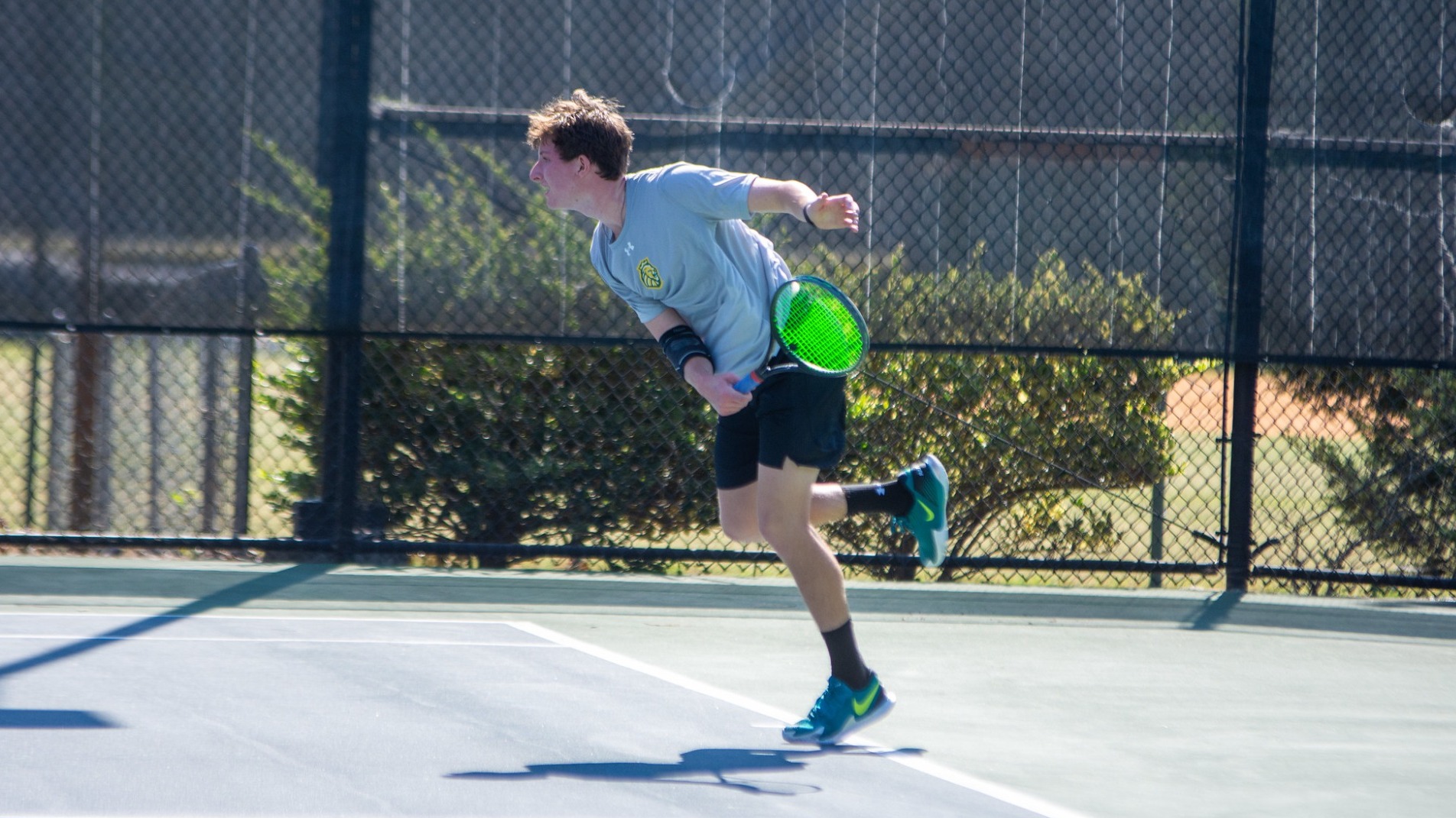 Shea McCarthy playing during MU's Fall Invitational