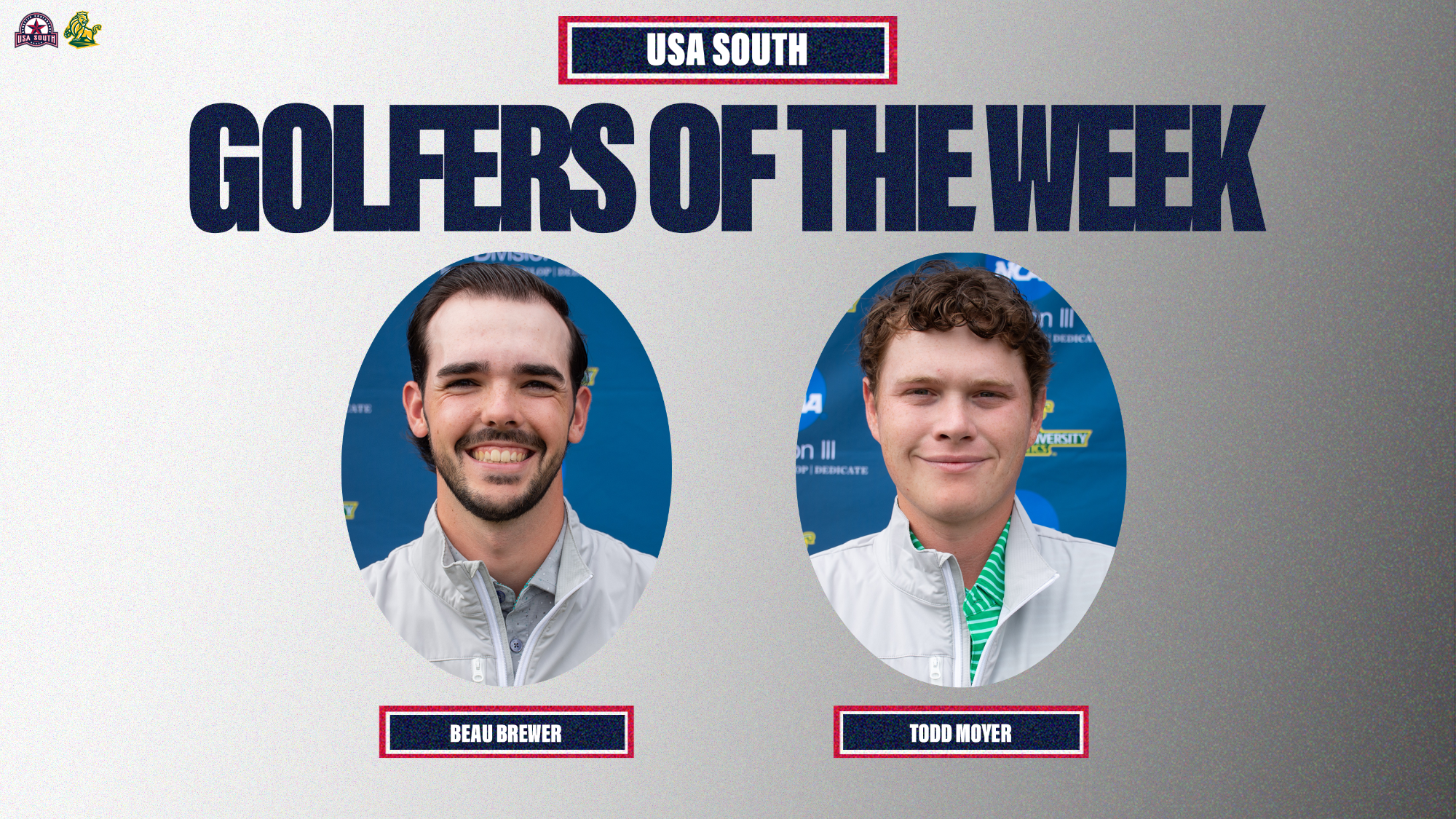 USA South Golfers of the Week 4-15-26