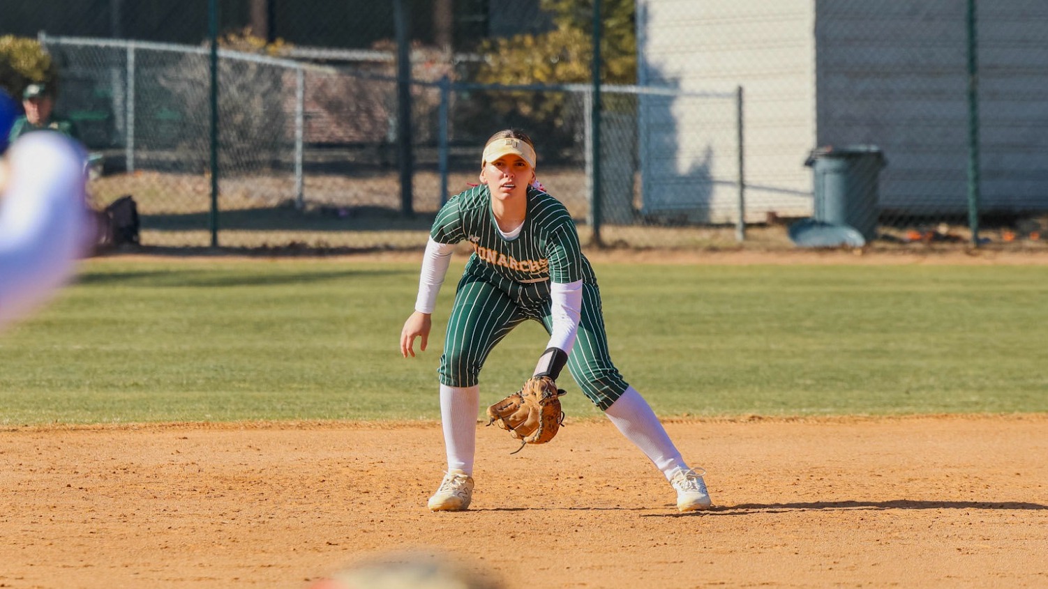 Kealey Wade playing defense